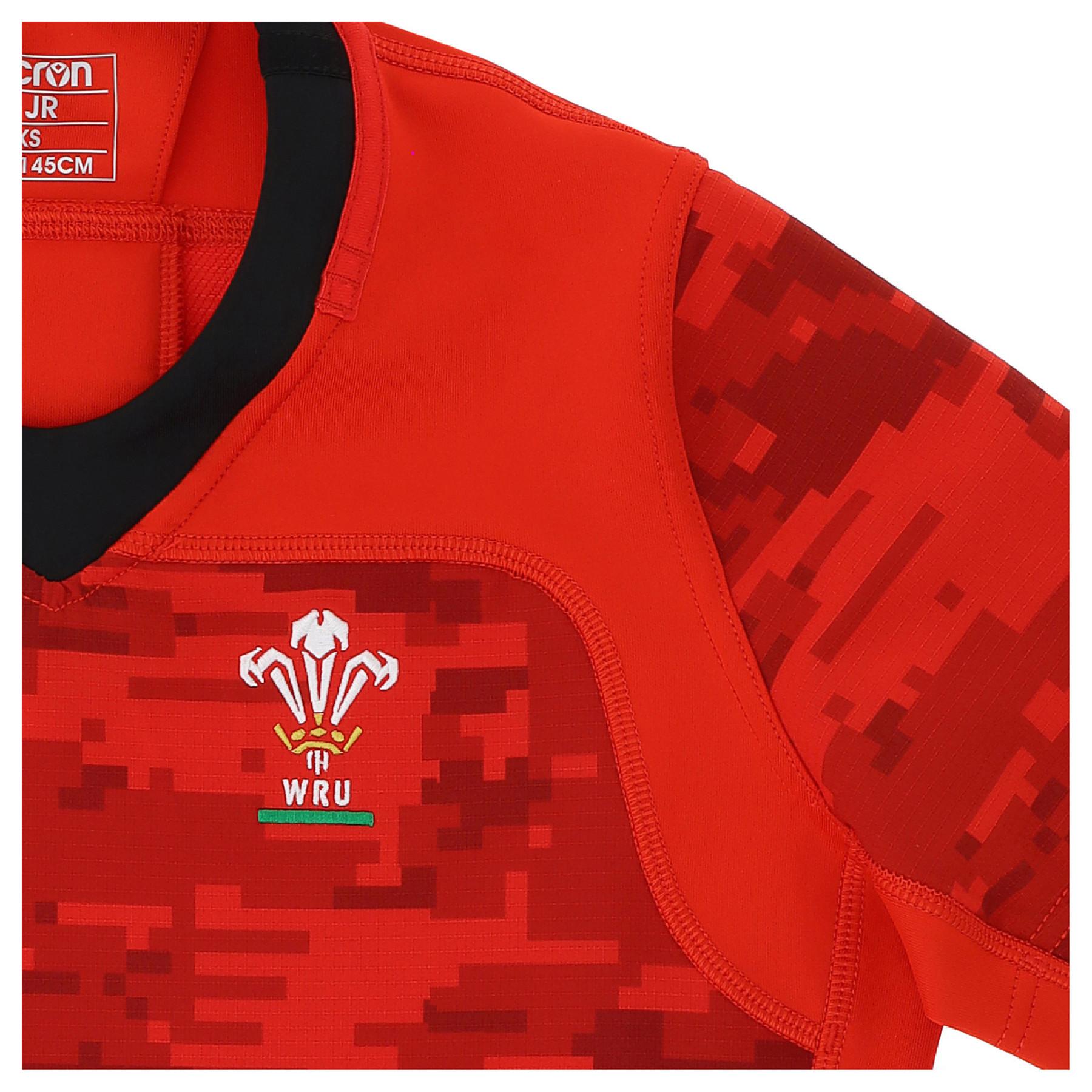 Camiseta de rugby para niños Pays de Galles union 2020/21