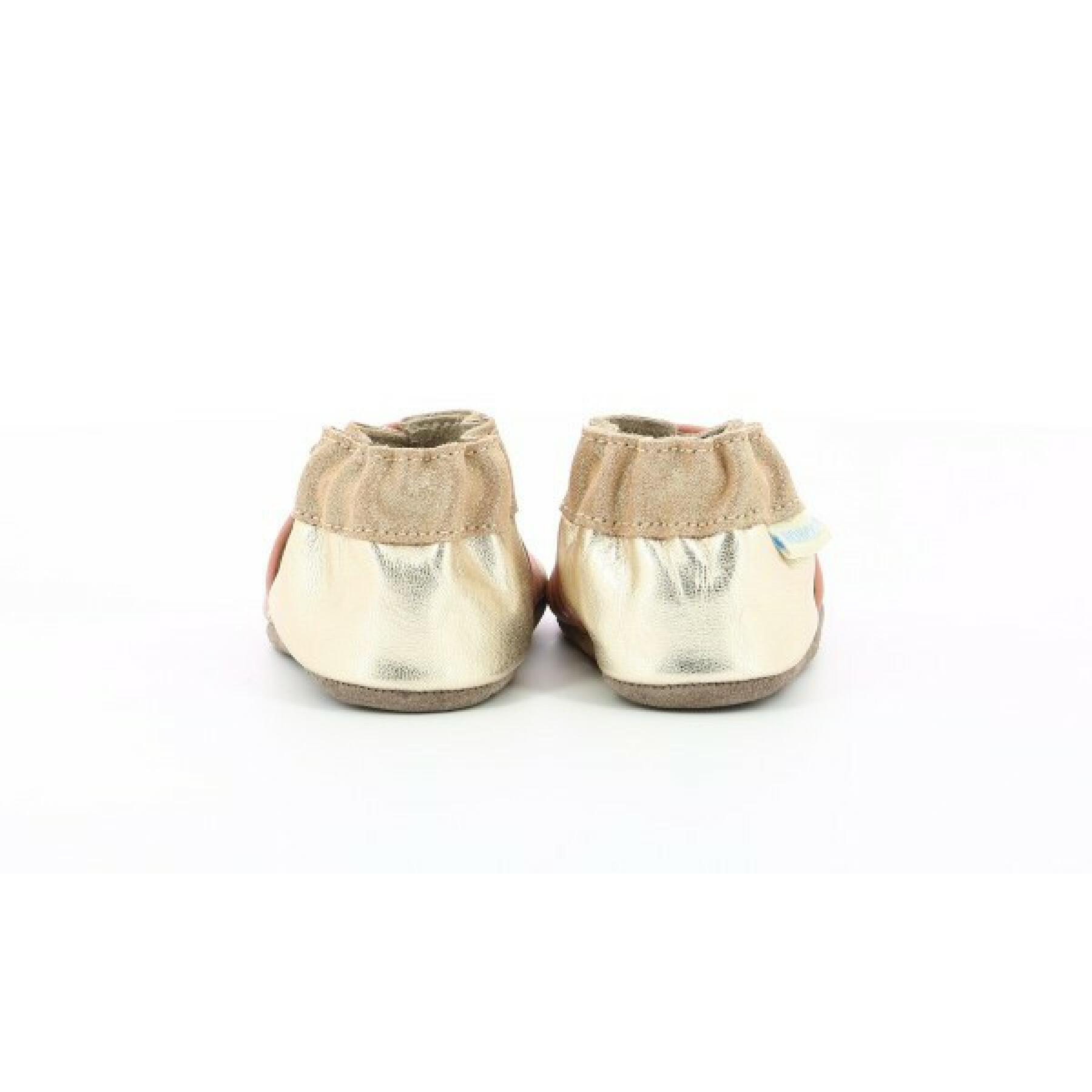 Zapatillas de pajarita para bebés Robeez shiny