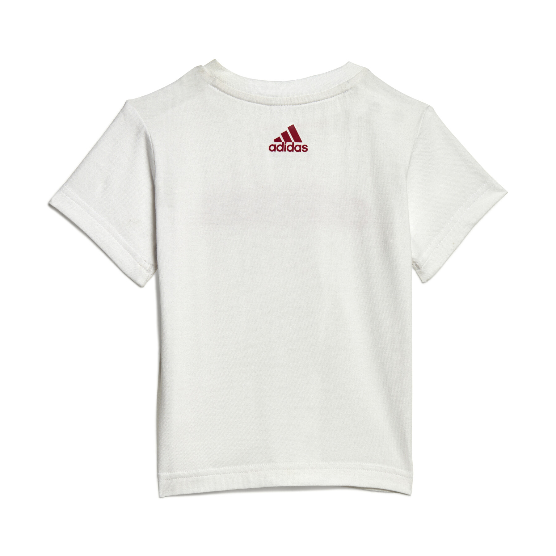Conjunto de camiseta y pantalón de algodón orgánico adidas 3-Stripes Essentials Lineage