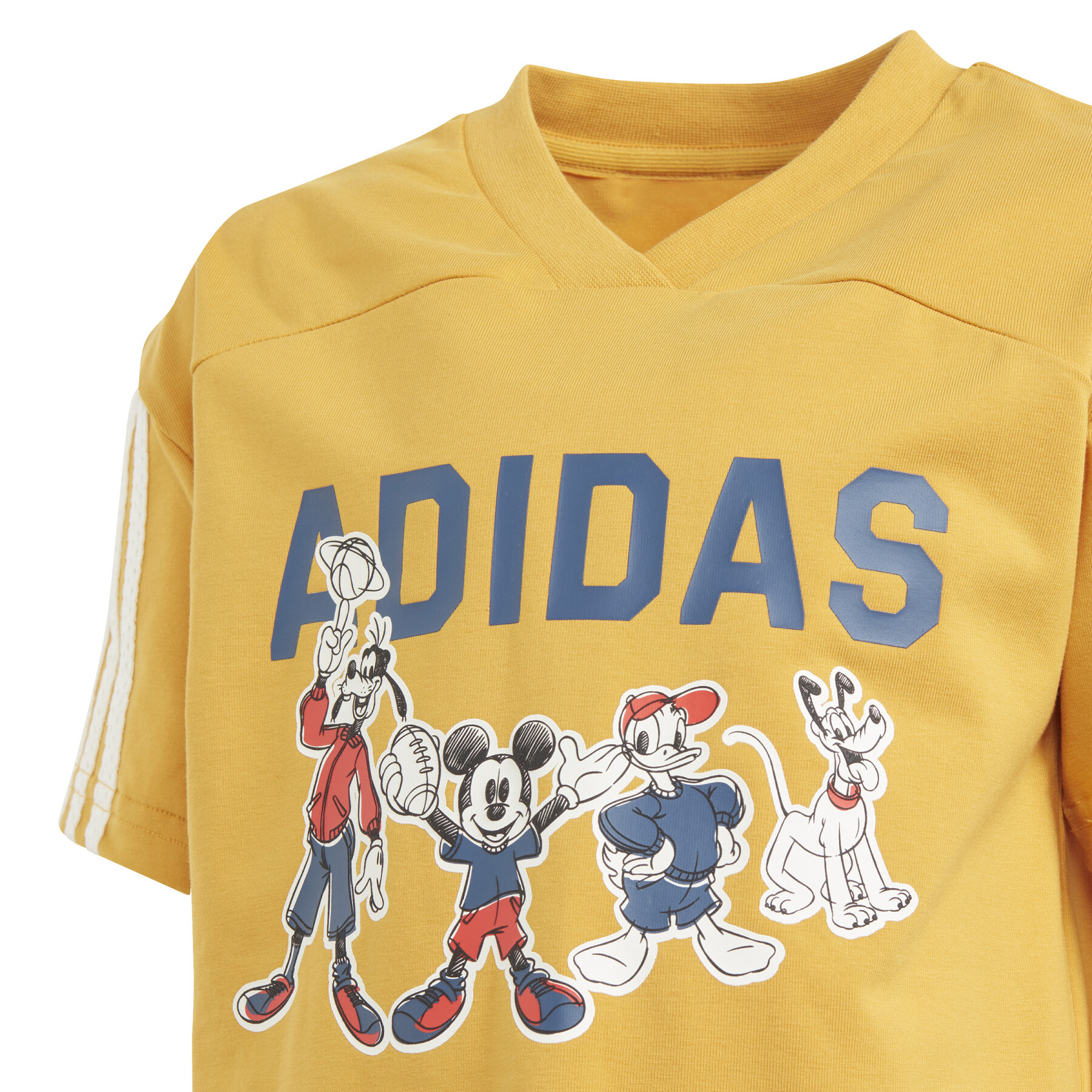 Conjunto de camiseta y pantalón corto para bebé adidas Disney Mickey Mouse
