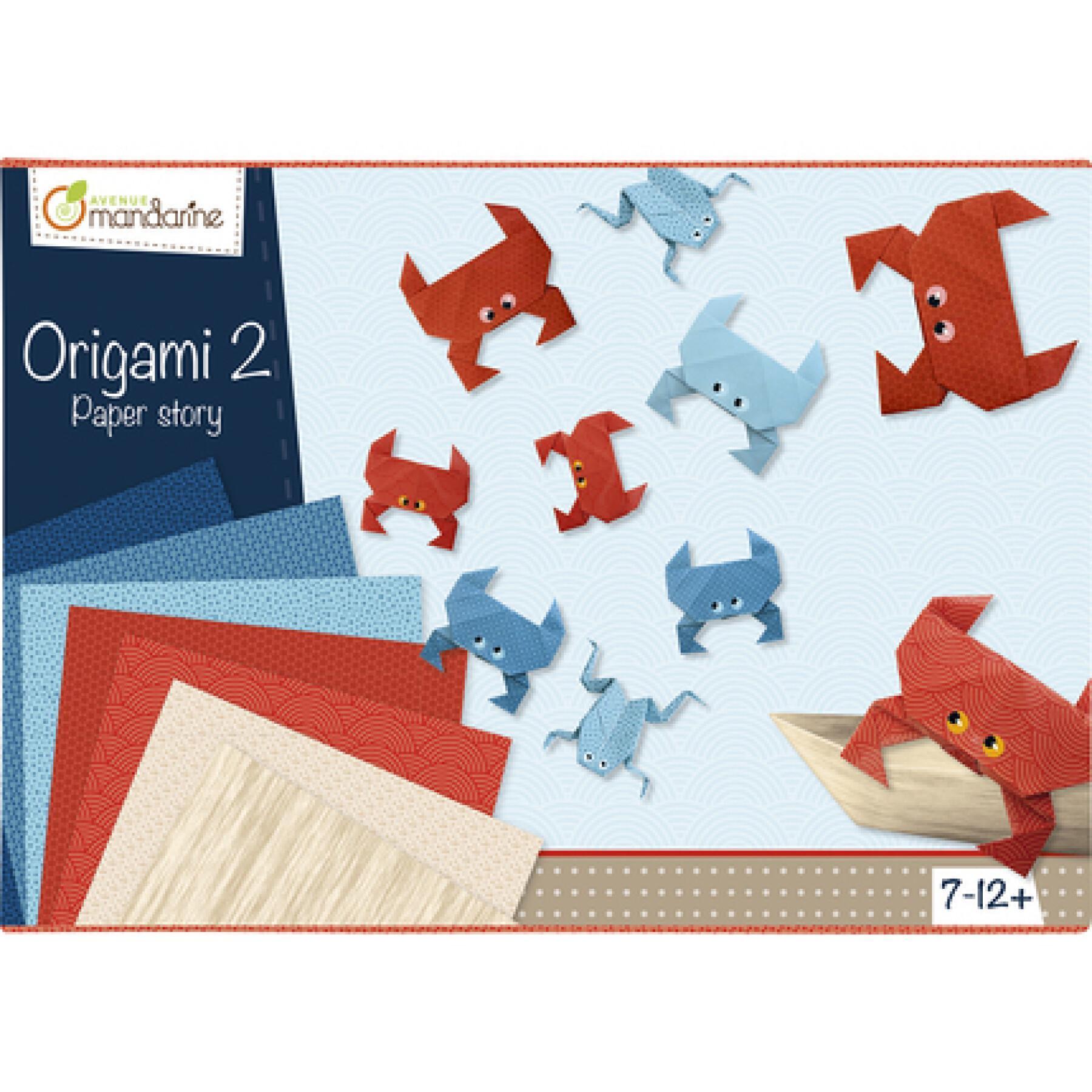 Caja creativa - origami 2 Avenue Mandarine