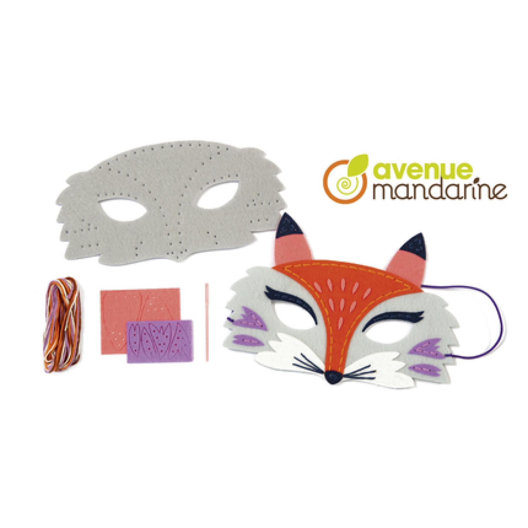 Máscara de costura creativa para cajas Avenue Mandarine