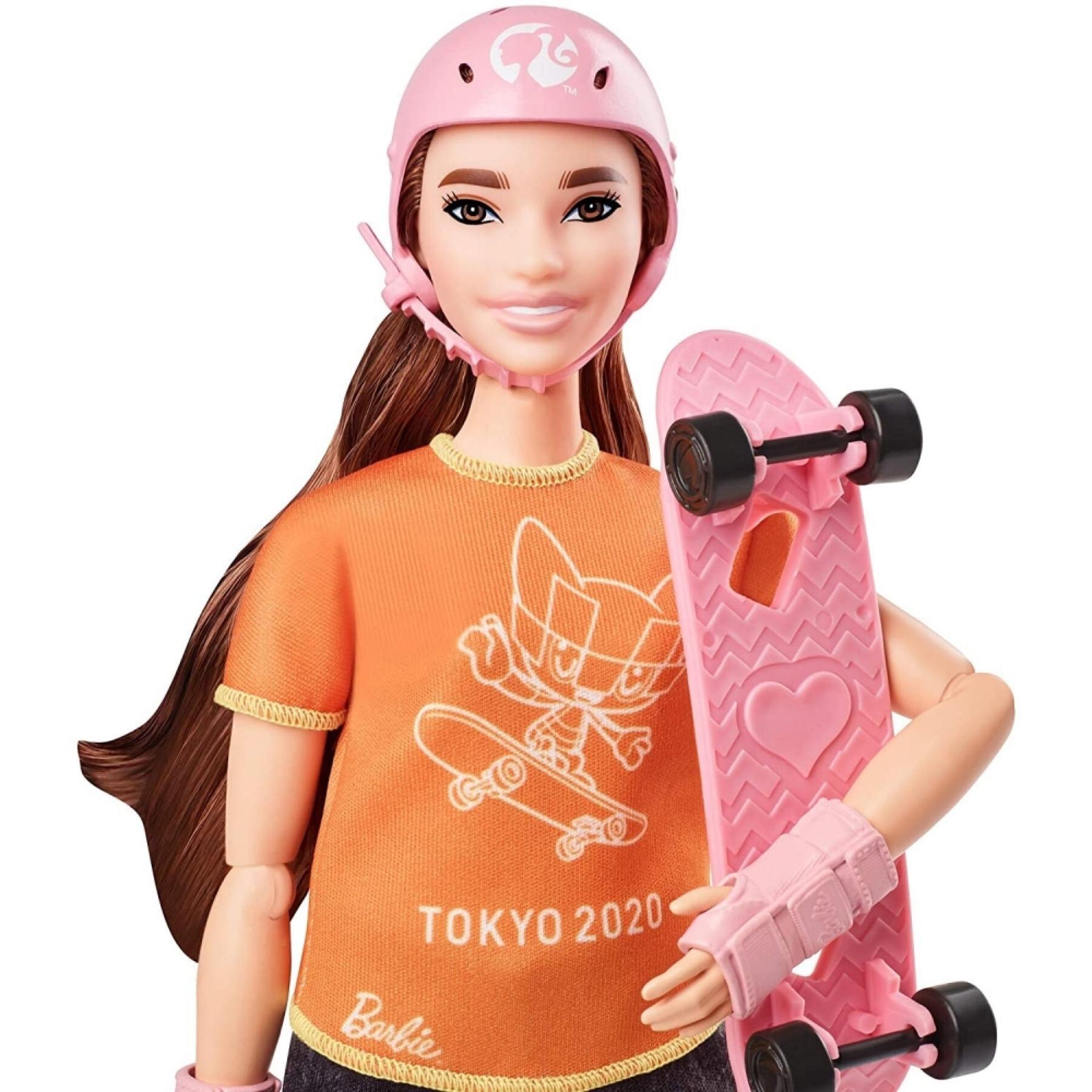 Muñeca patinadora olímpica Barbie