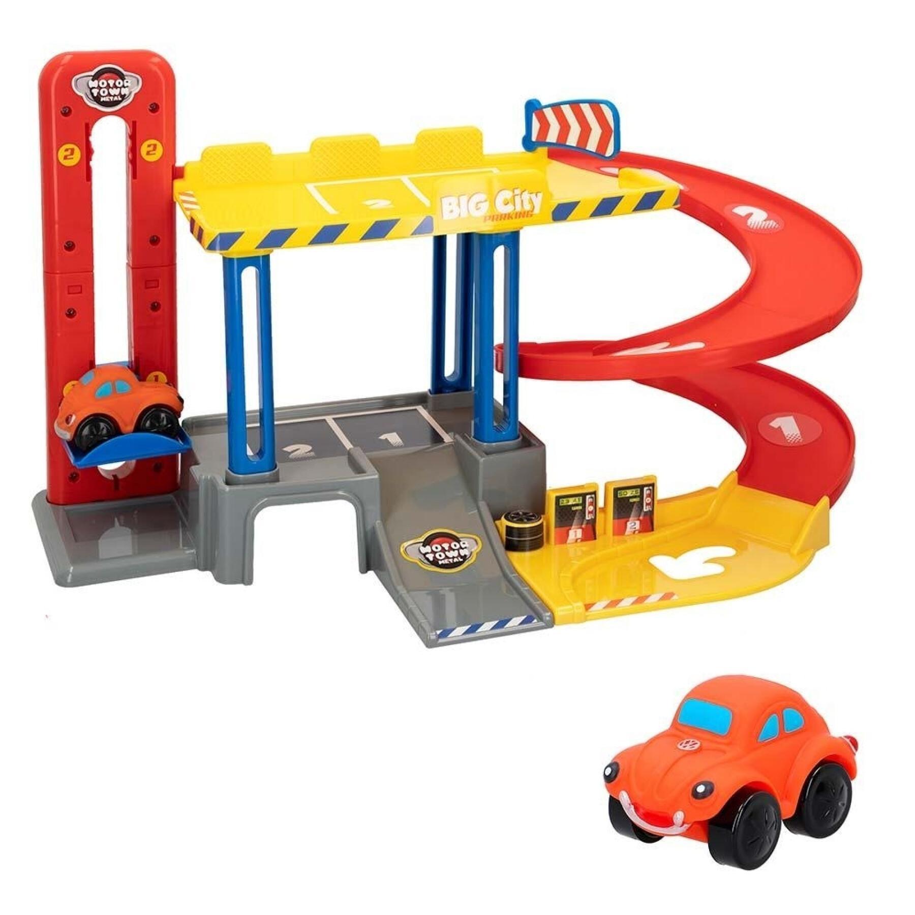 Garaje de vehículos motor town Bat-y Toys