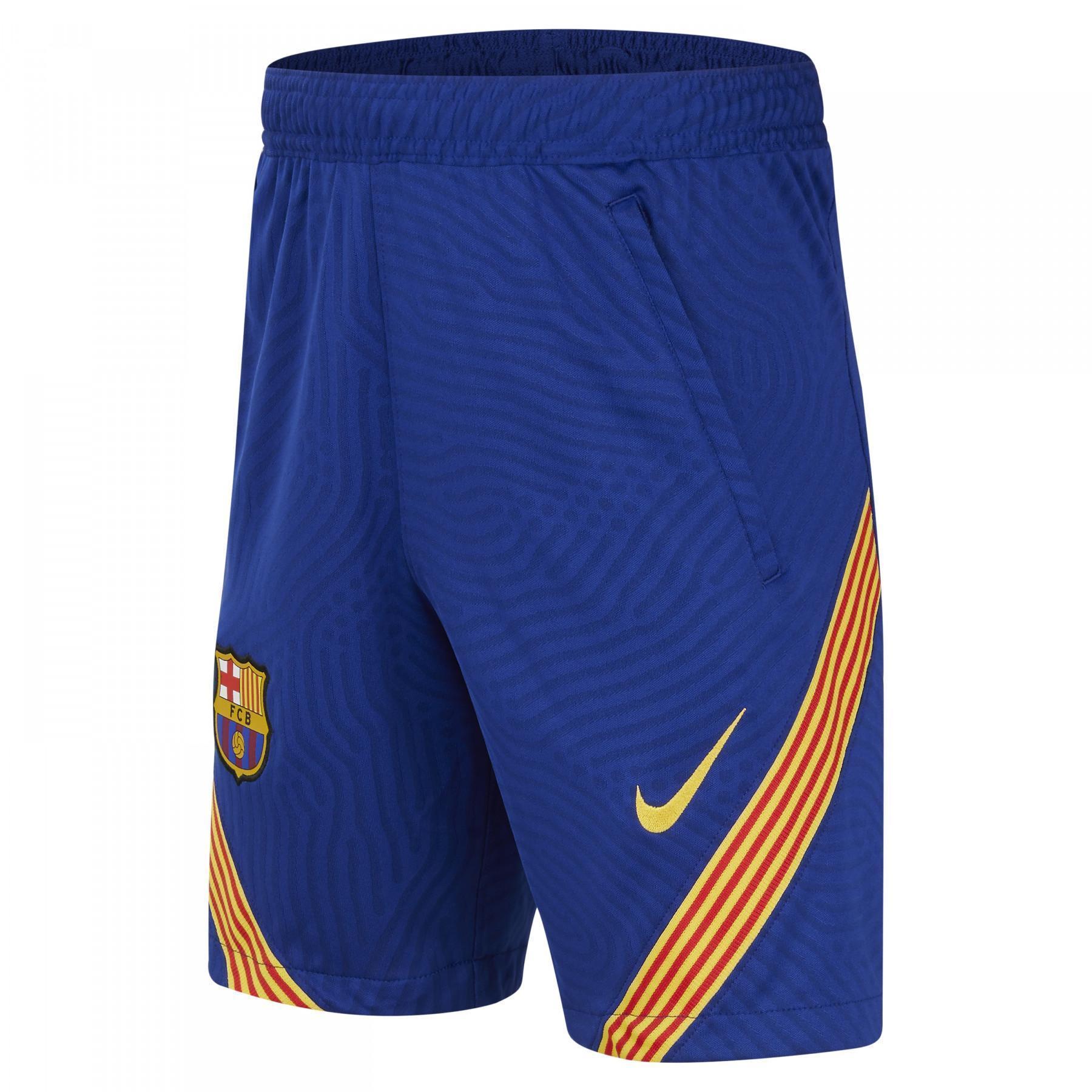 Pantalones cortos de entrenamiento para niños barcelona 2020/21