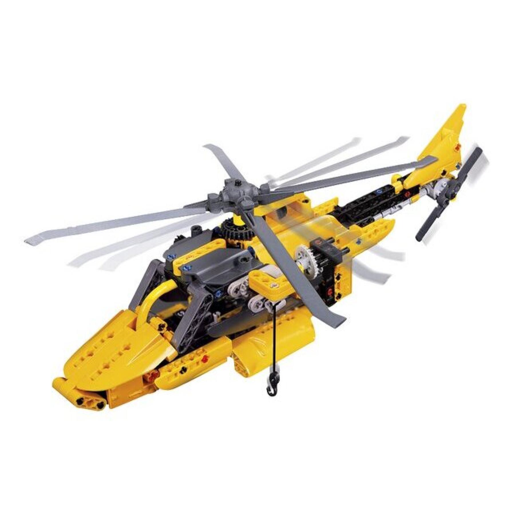 Juego de construcción de helicópteros de 250 piezas Clementoni