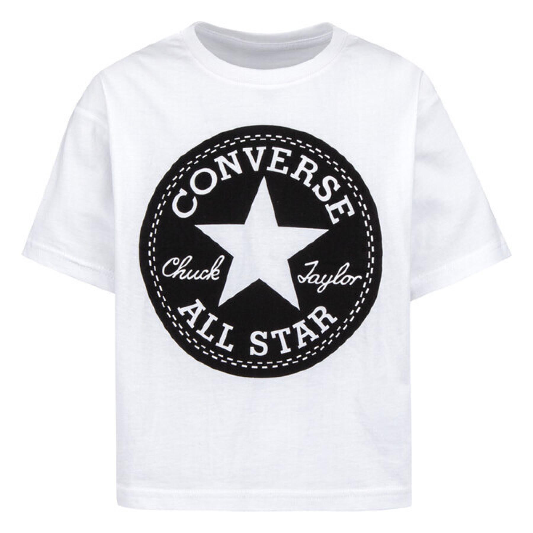 Camiseta de chica Converse Sig Chuck Patch Boxy