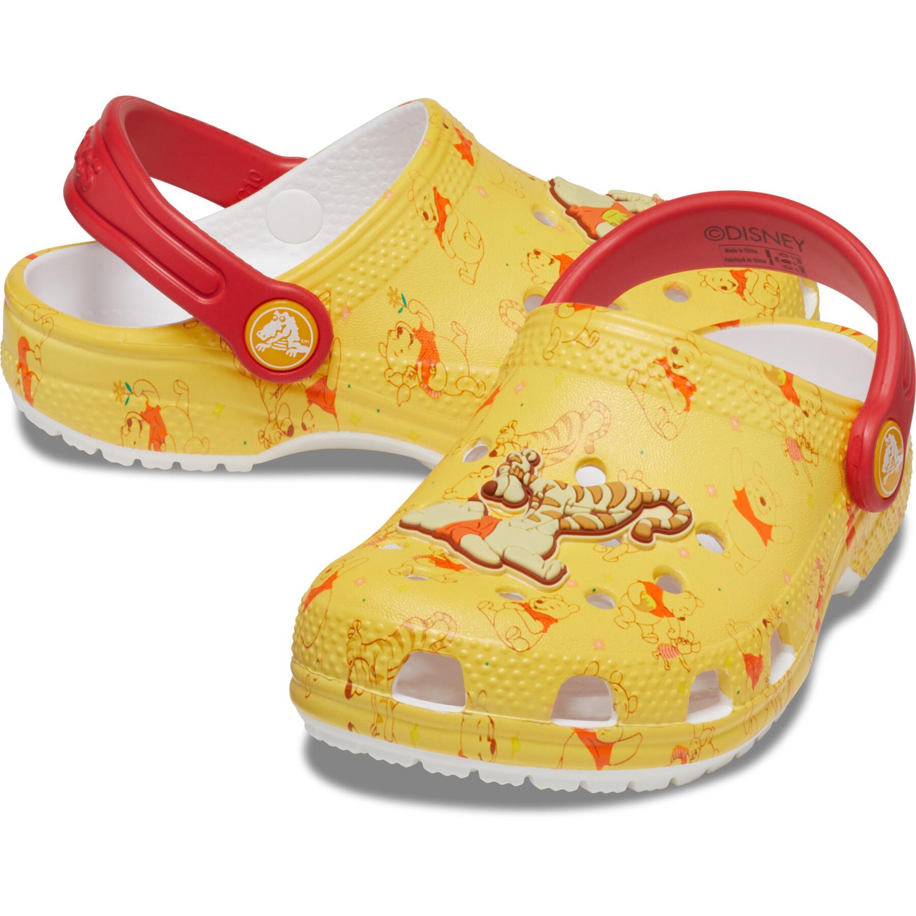 Zuecos de bebé Crocs Classic Disney Winnie the Pooh