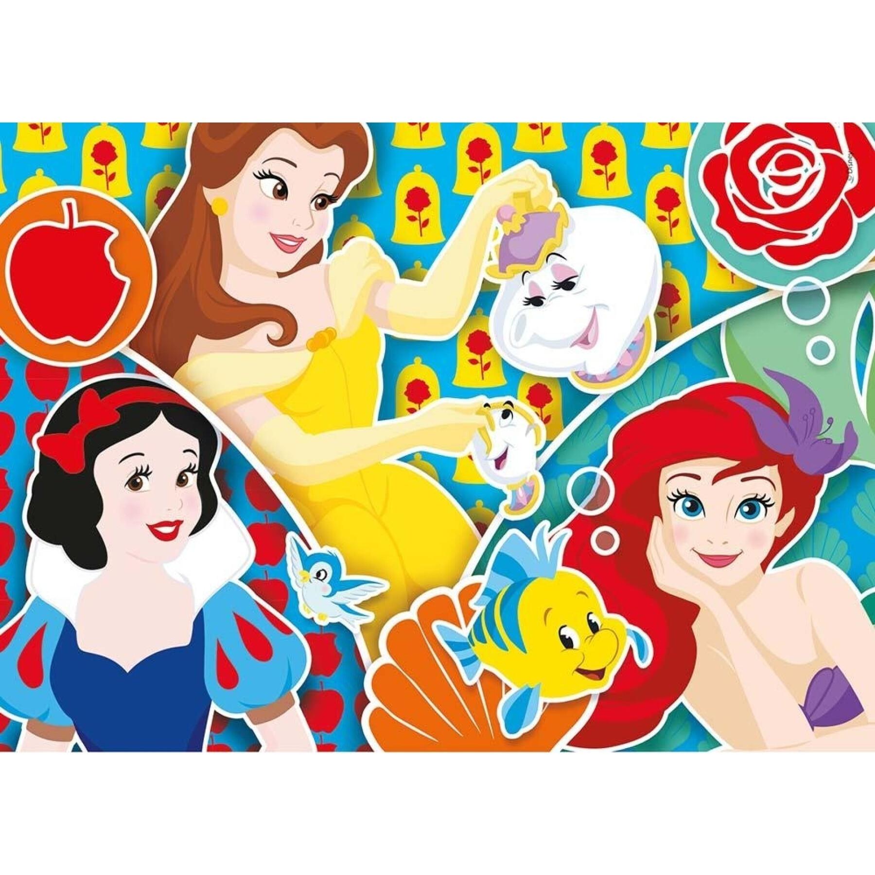 Puzzle de 2 piezas x 20 pièces Disney Princess