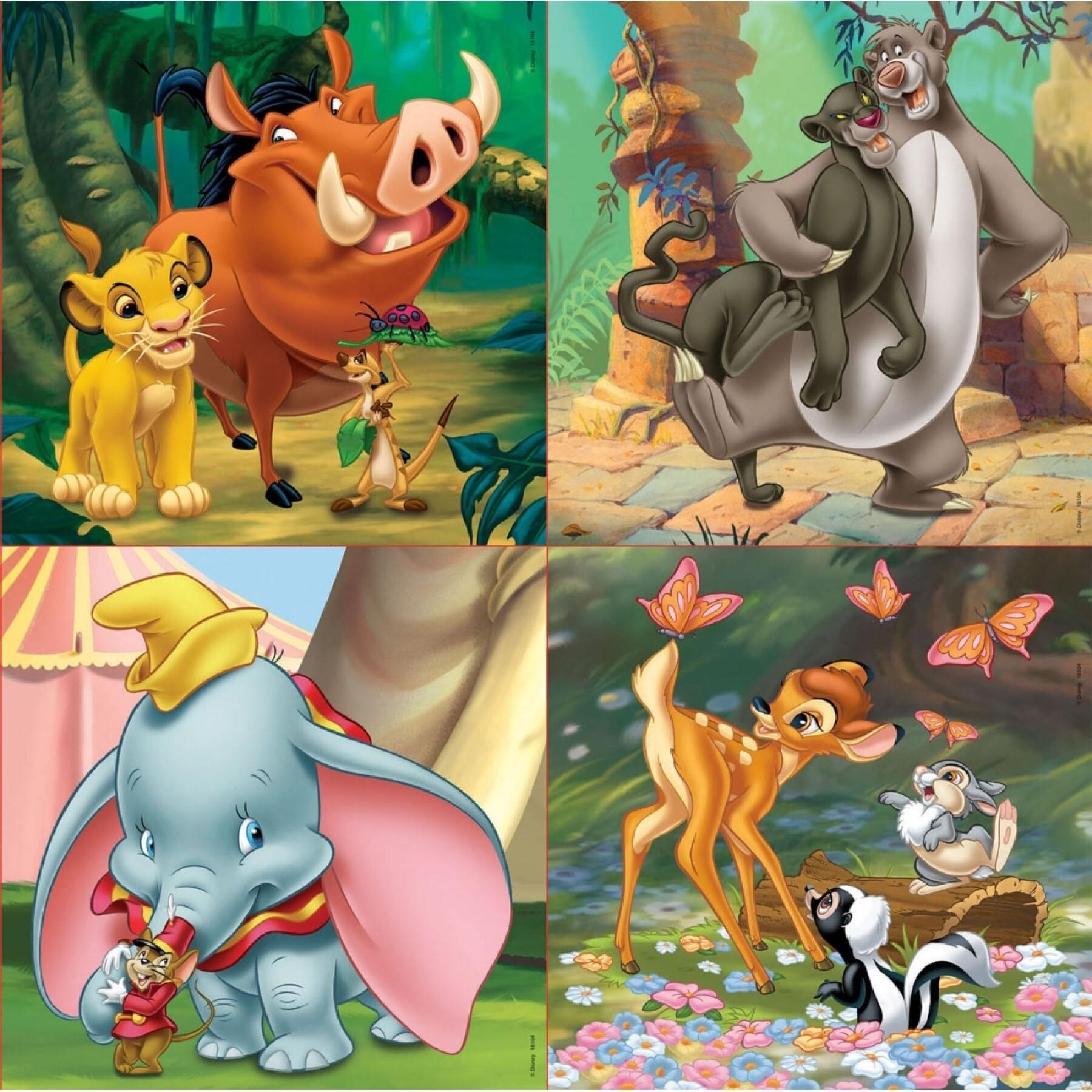 Puzzle progresivo de animales Disney Disney