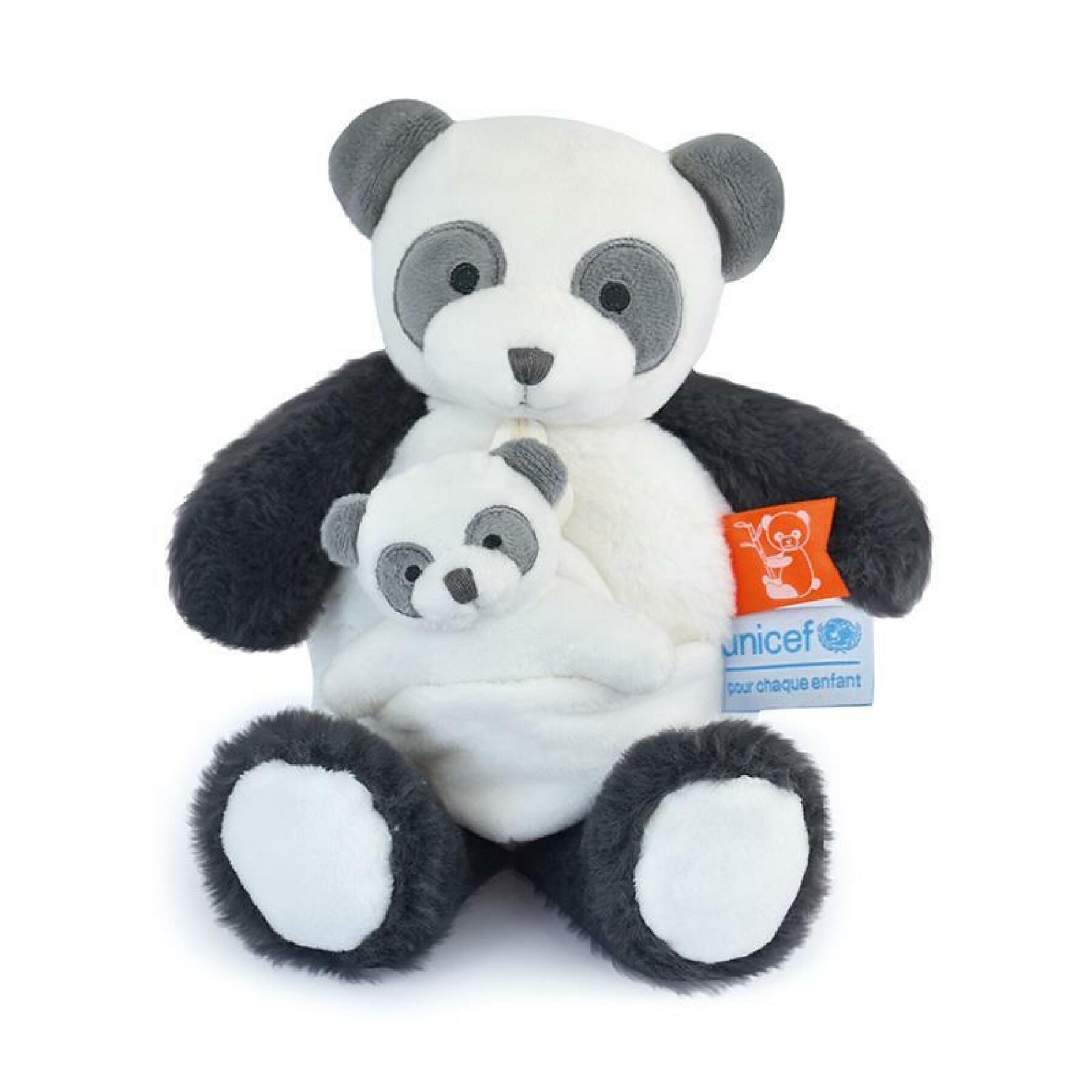 Felpa Doudou & compagnie Unicef - Panda & Bébé