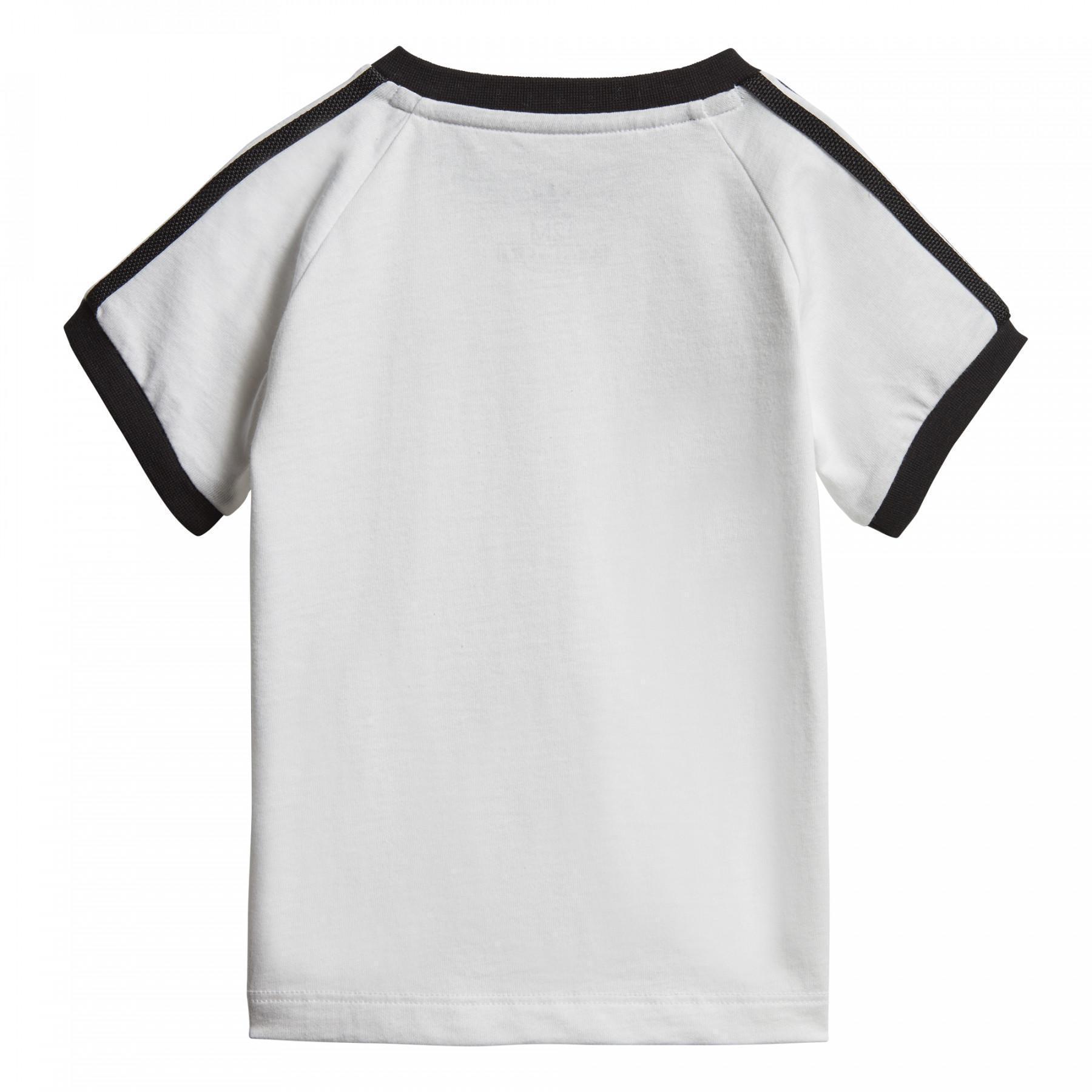 Camiseta de bebé adidas 3-Stripes Trefoil