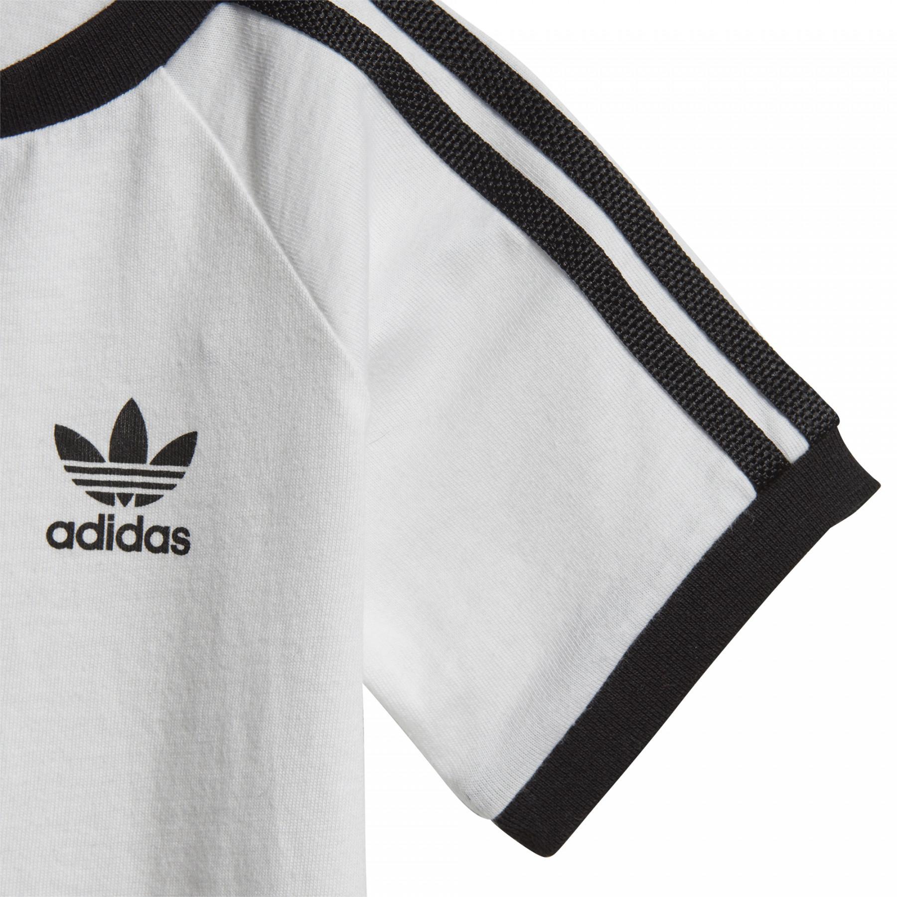 Camiseta de bebé adidas 3-Stripes Trefoil