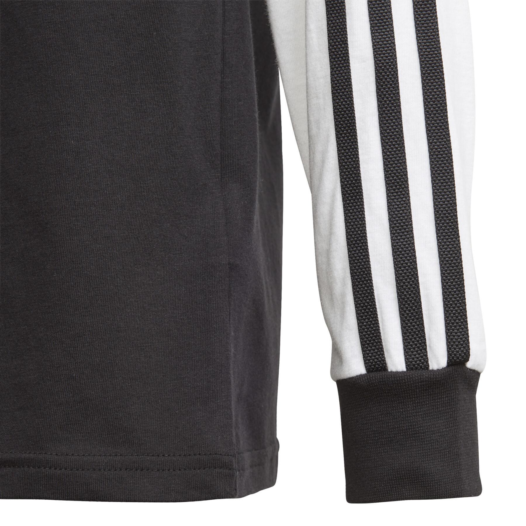 Camiseta de manga larga para niños adidas 3-Stripes