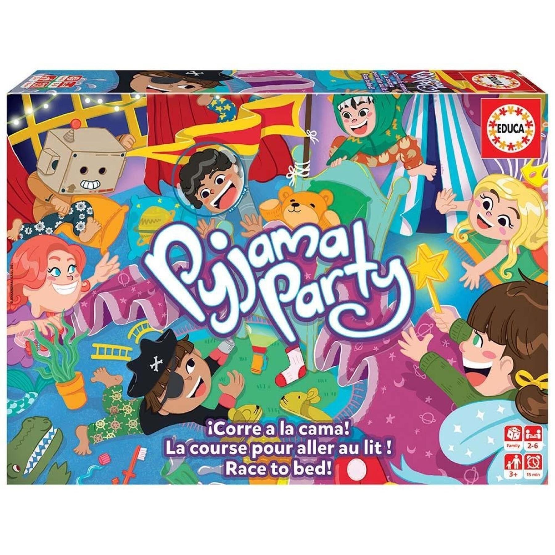 Juegos de cartas Educa Pijama Party