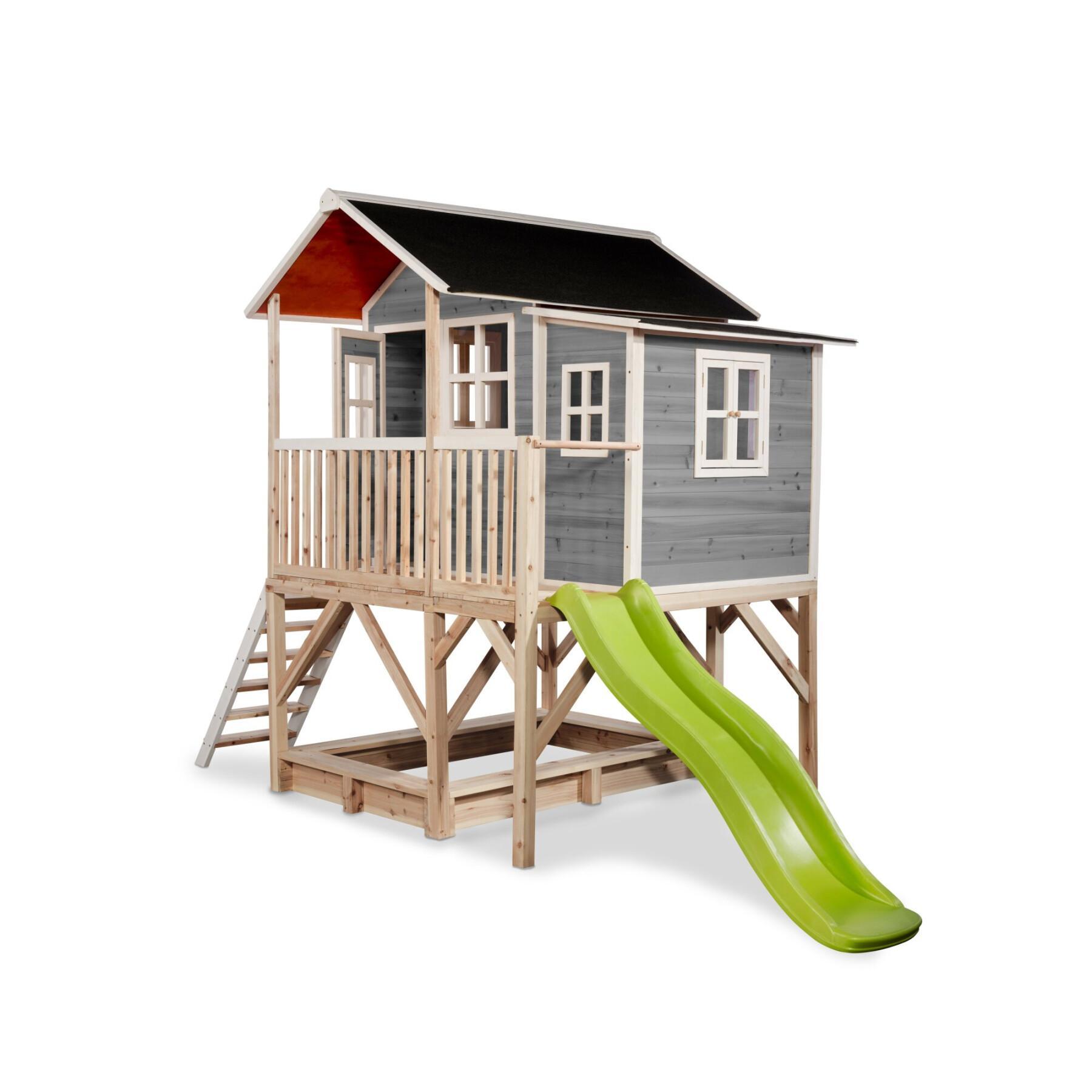 Casa de madera Exit Toys Loft 550