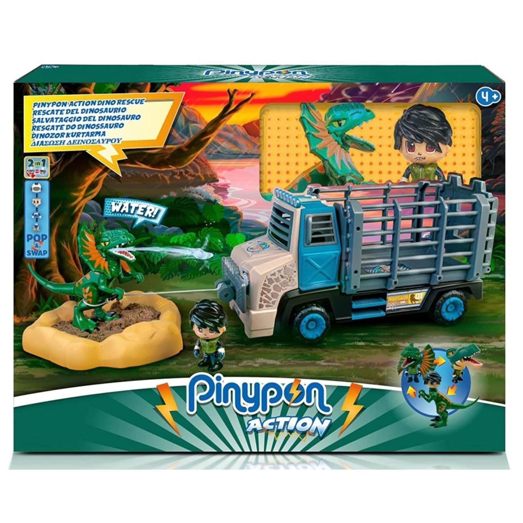 Salvar al dinosaurio Famosa Pinypon Action