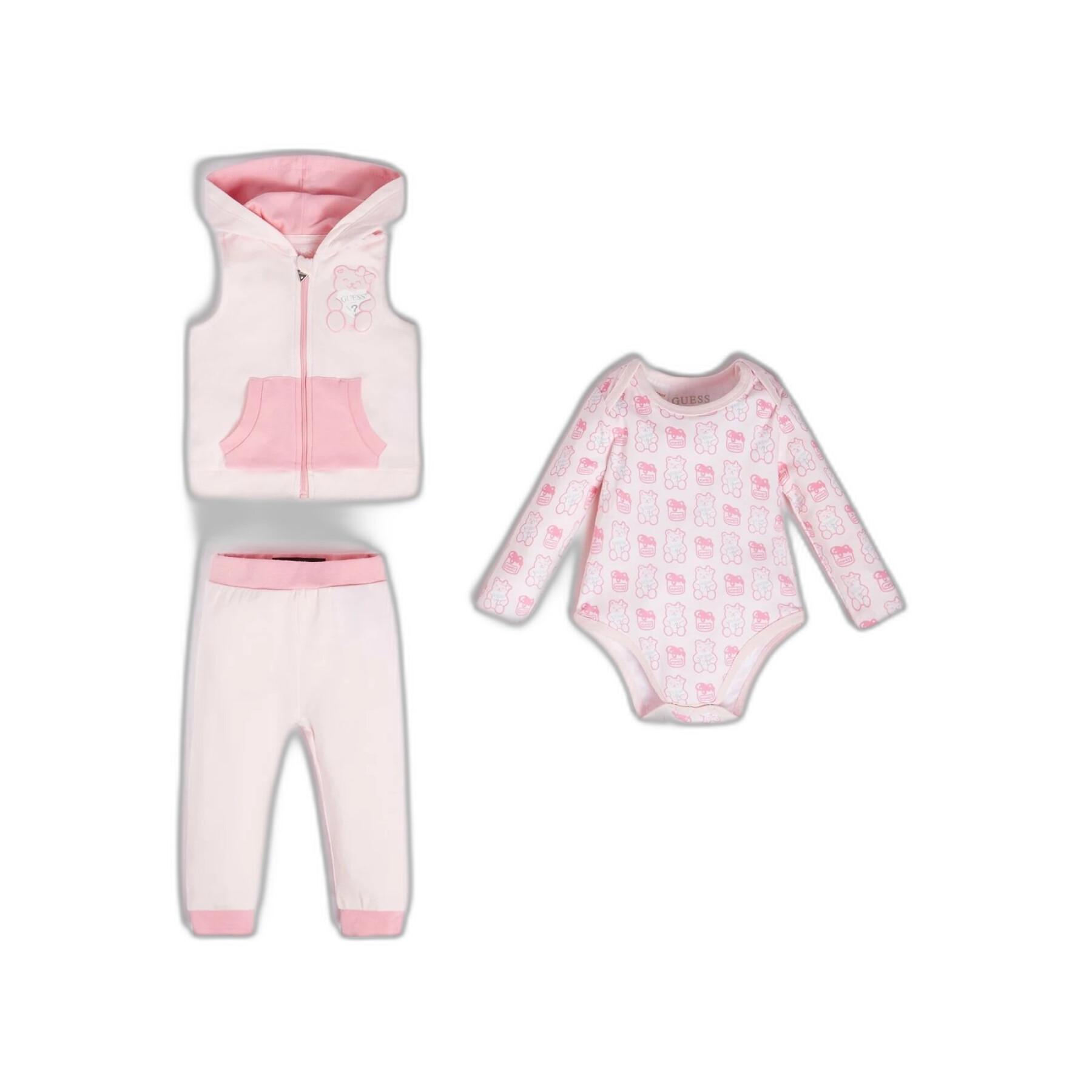 Conjunto de chaqueta + + pantalón para bebé niña Guess - Conjuntos - Ropa de bebé - Bebé