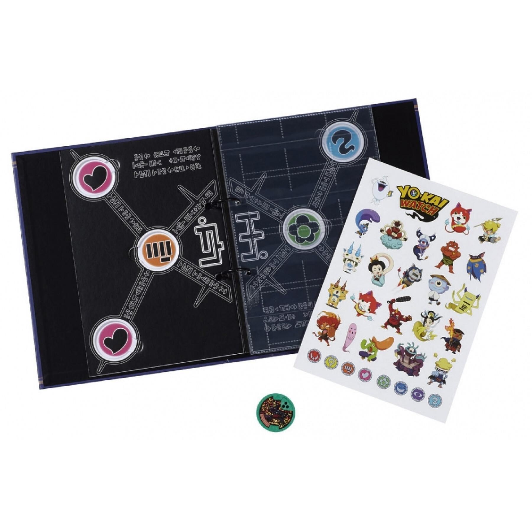 Álbum de colección medallium Hasbro Yo-Kai