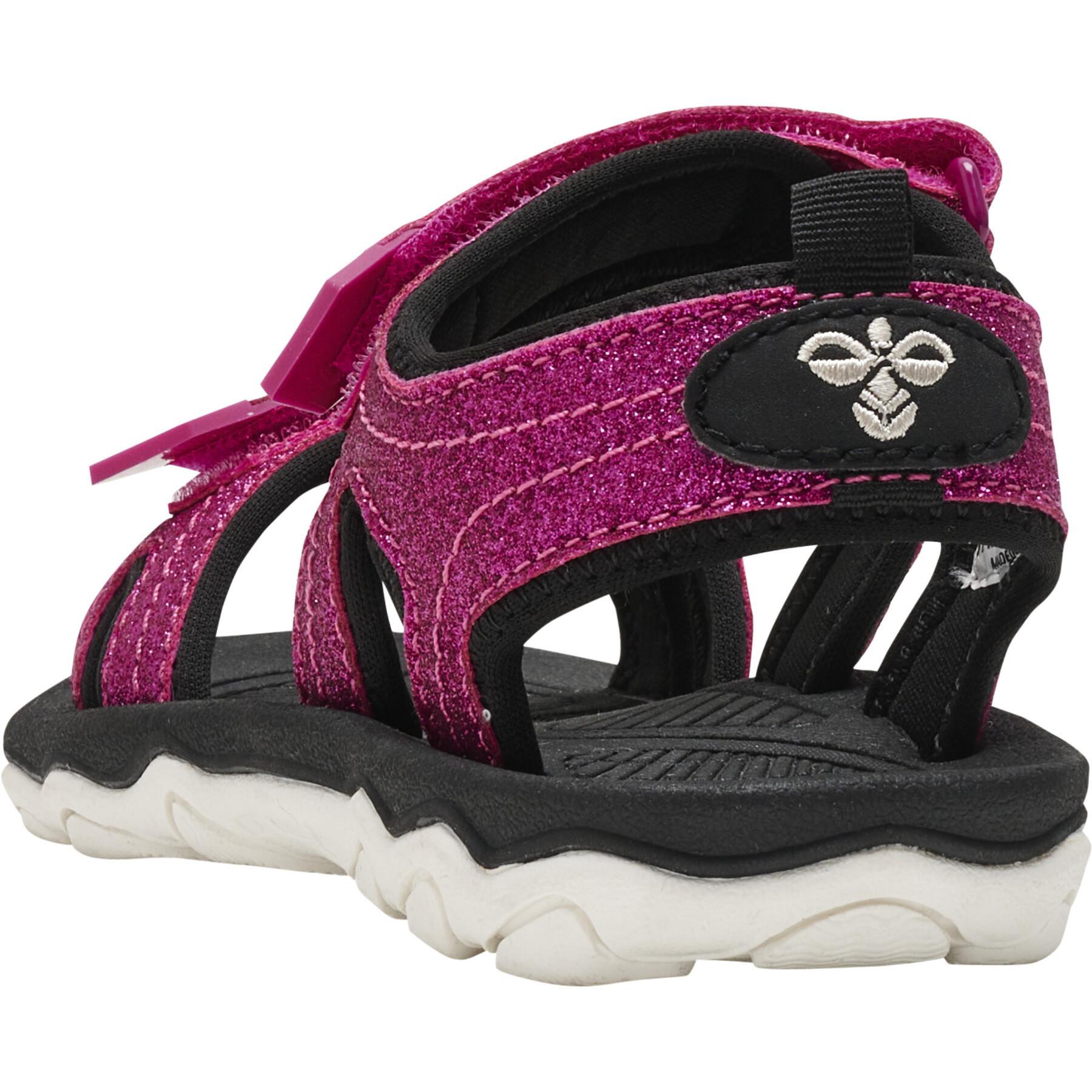 Sandalias de lentejuelas para niñas Hummel Sport