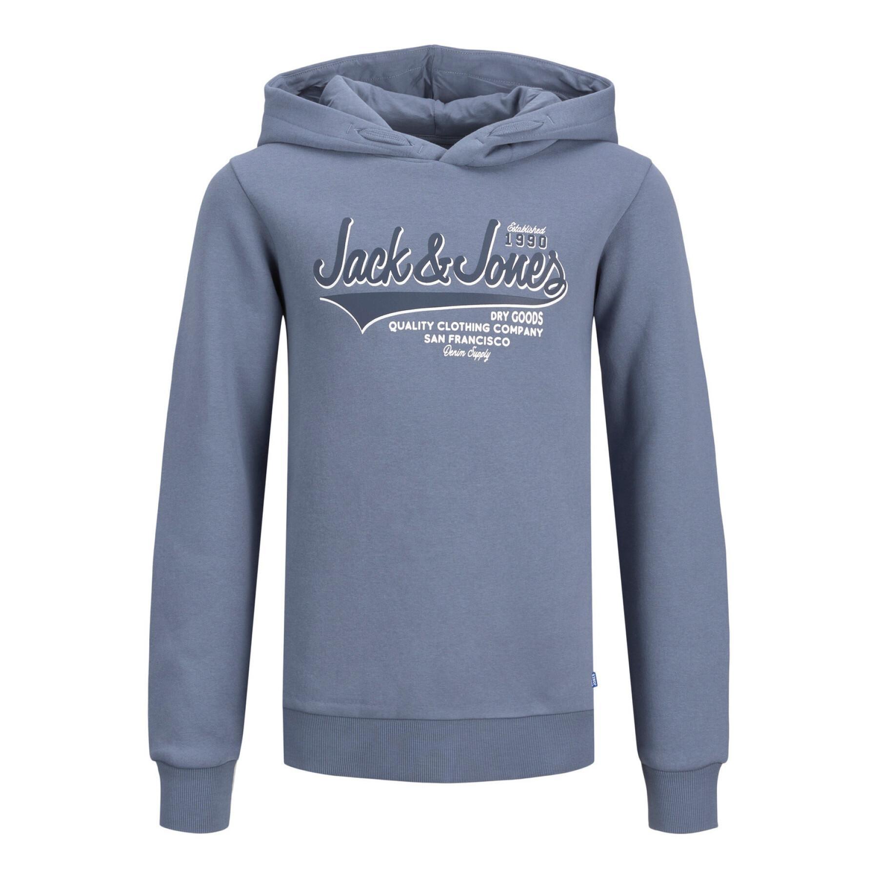 Sweatshirt sudadera con capucha para niños Jack & Jones Logo 2