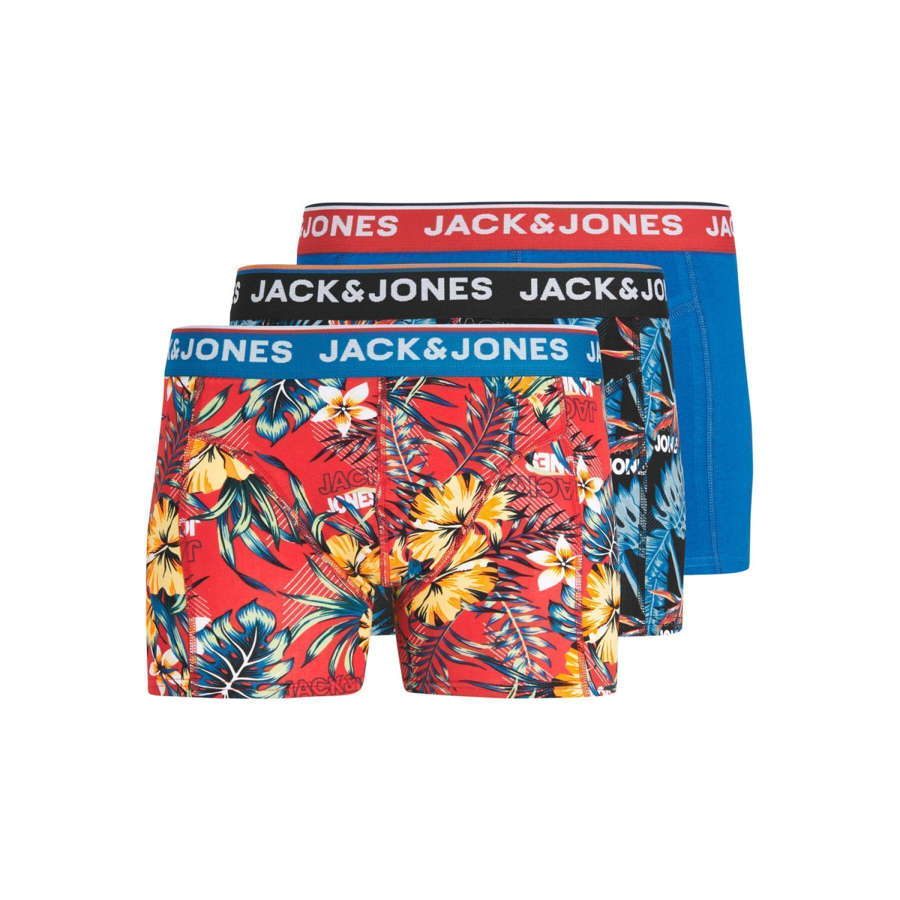 Lote de 3 calzoncillos para niños Jack & Jones Azores
