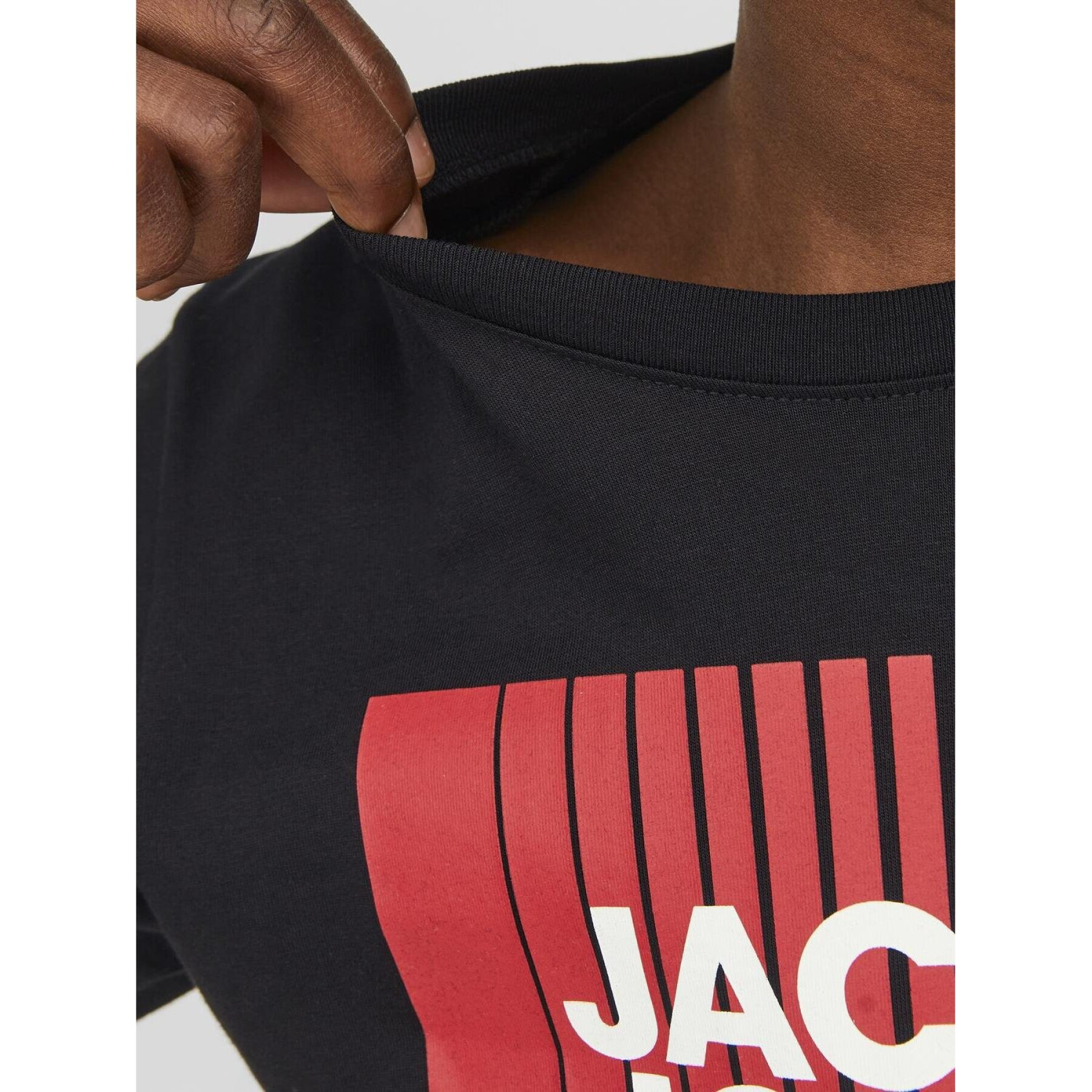 Camiseta infantil de manga larga y cuello redondo Jack & Jones Corp Logo Play