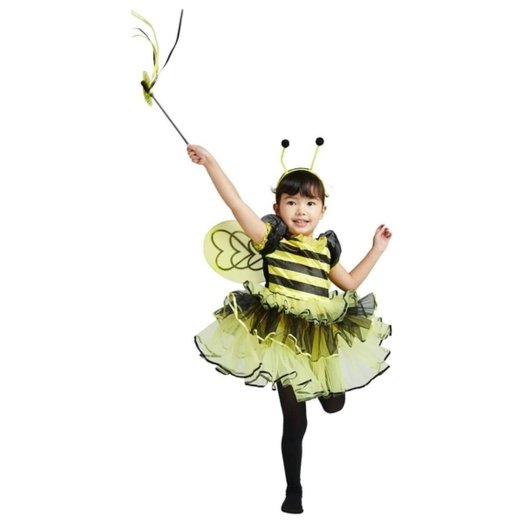 Vestido de abeja con varita y diadema Jemini