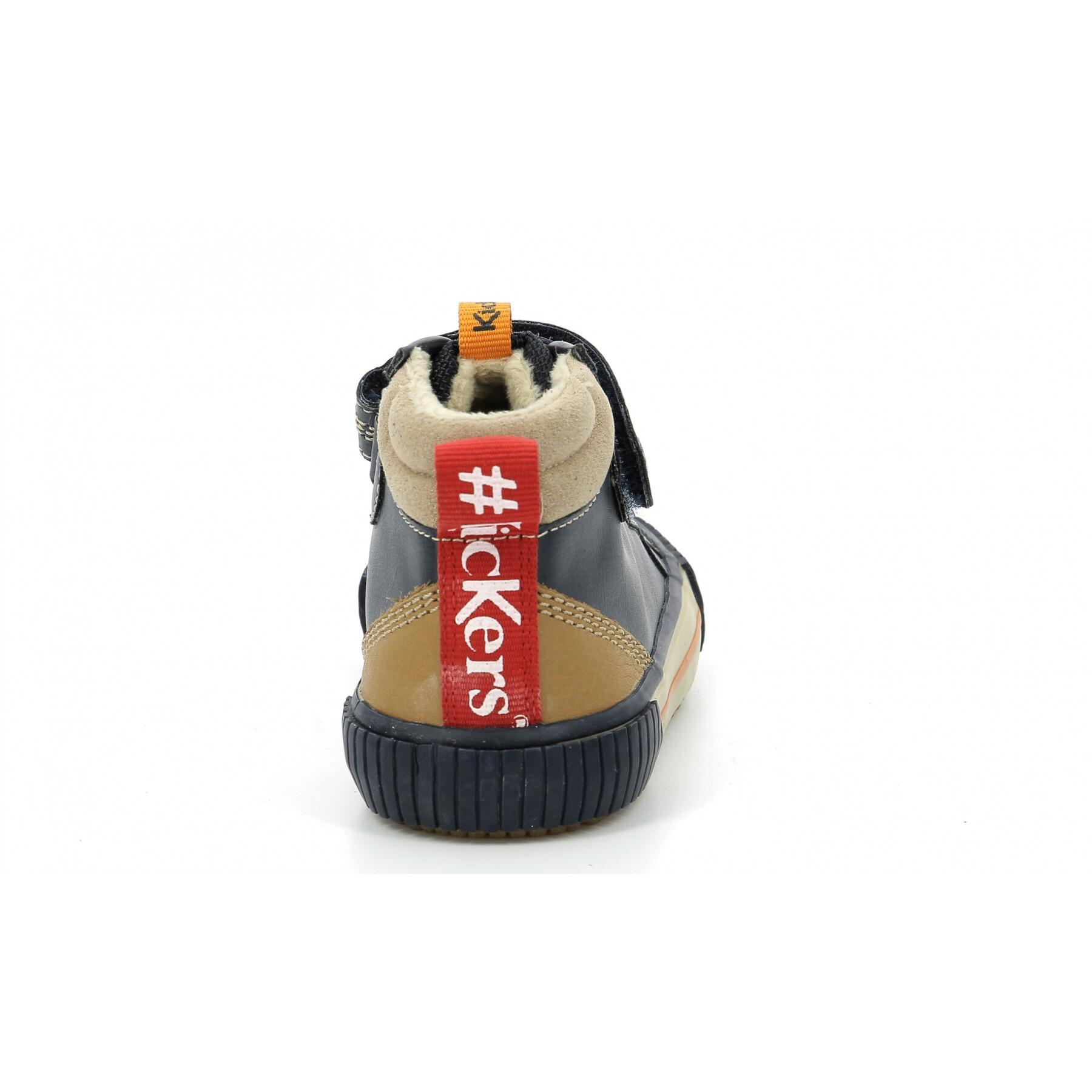 Zapatillas para bebés Kickers Geckiro Hi