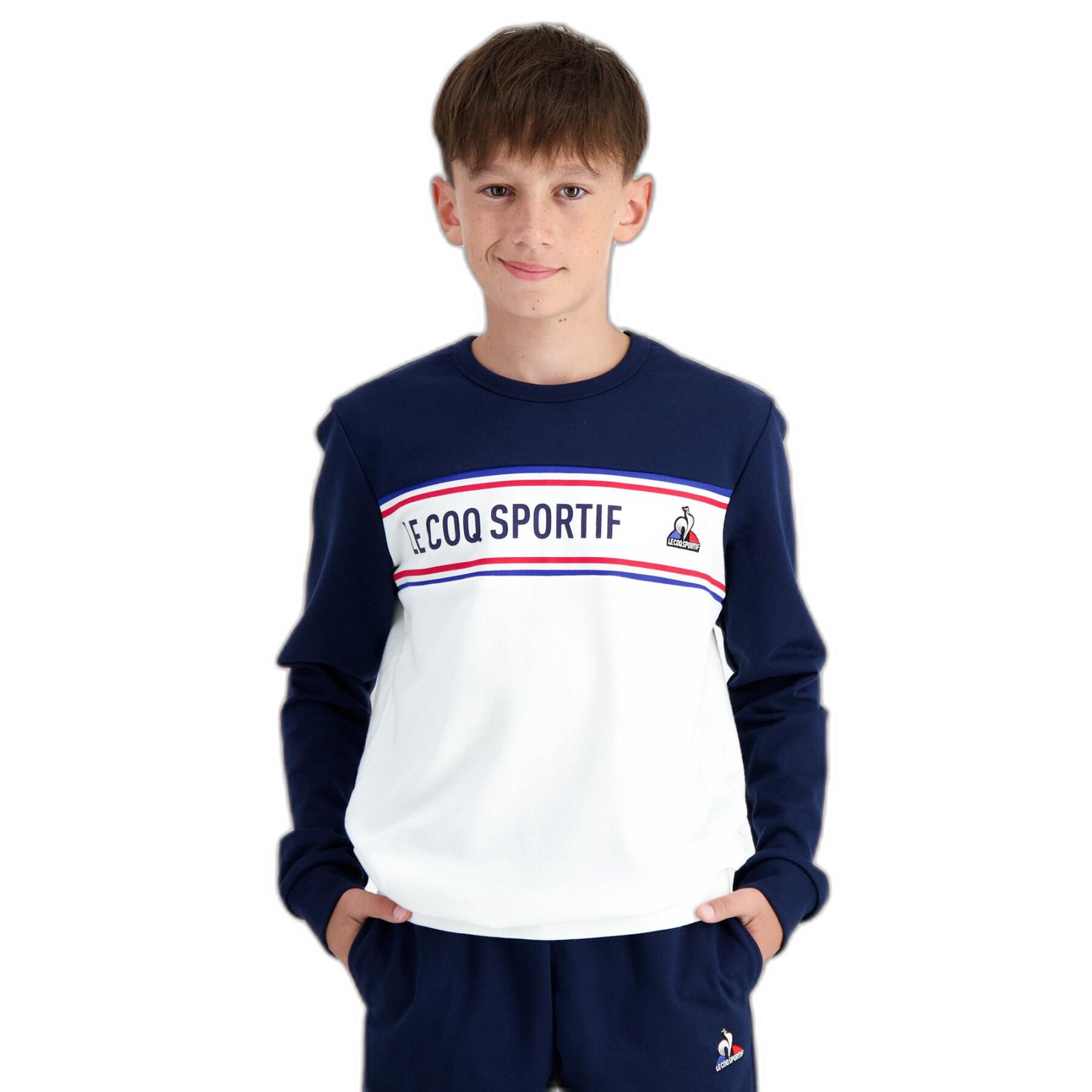 Sweatshirt niño cuello redondo Le Coq Sportif TRI N°1