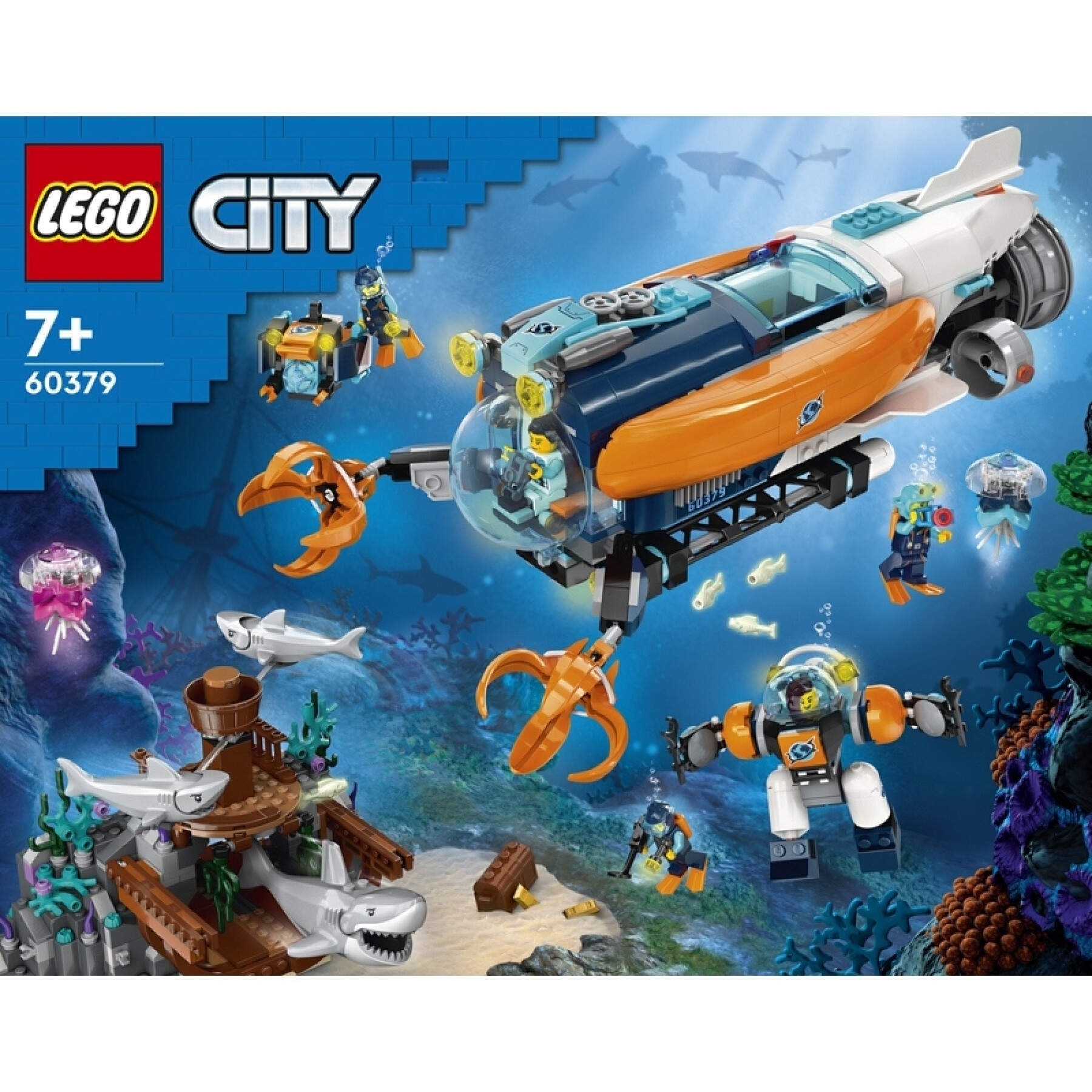 Juegos de construcción submarina Lego City
