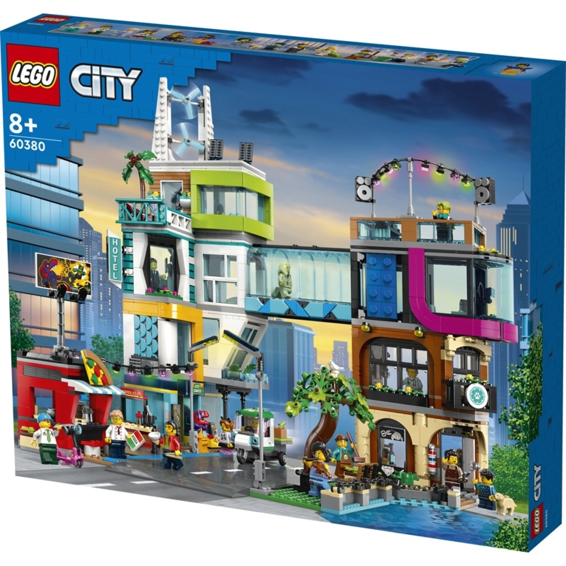 Juegos de construcción en el centro de la ciudad Lego City