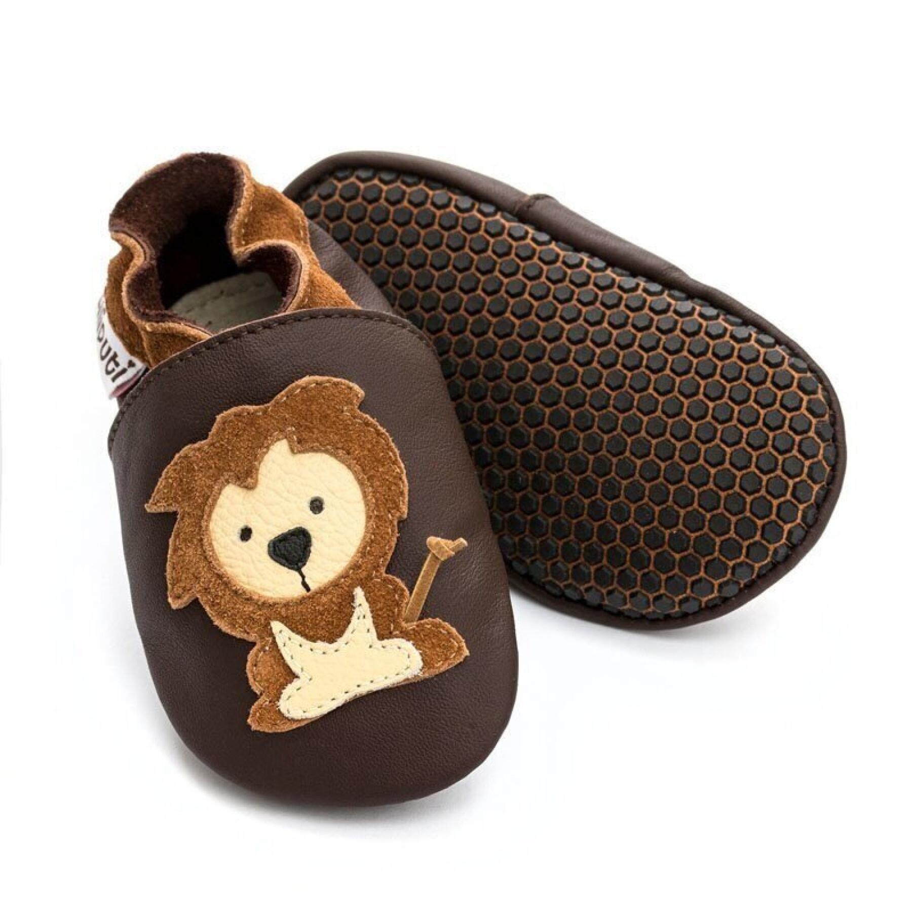 Zapatillas de casa de bebé niño Liliputi Protector Lions