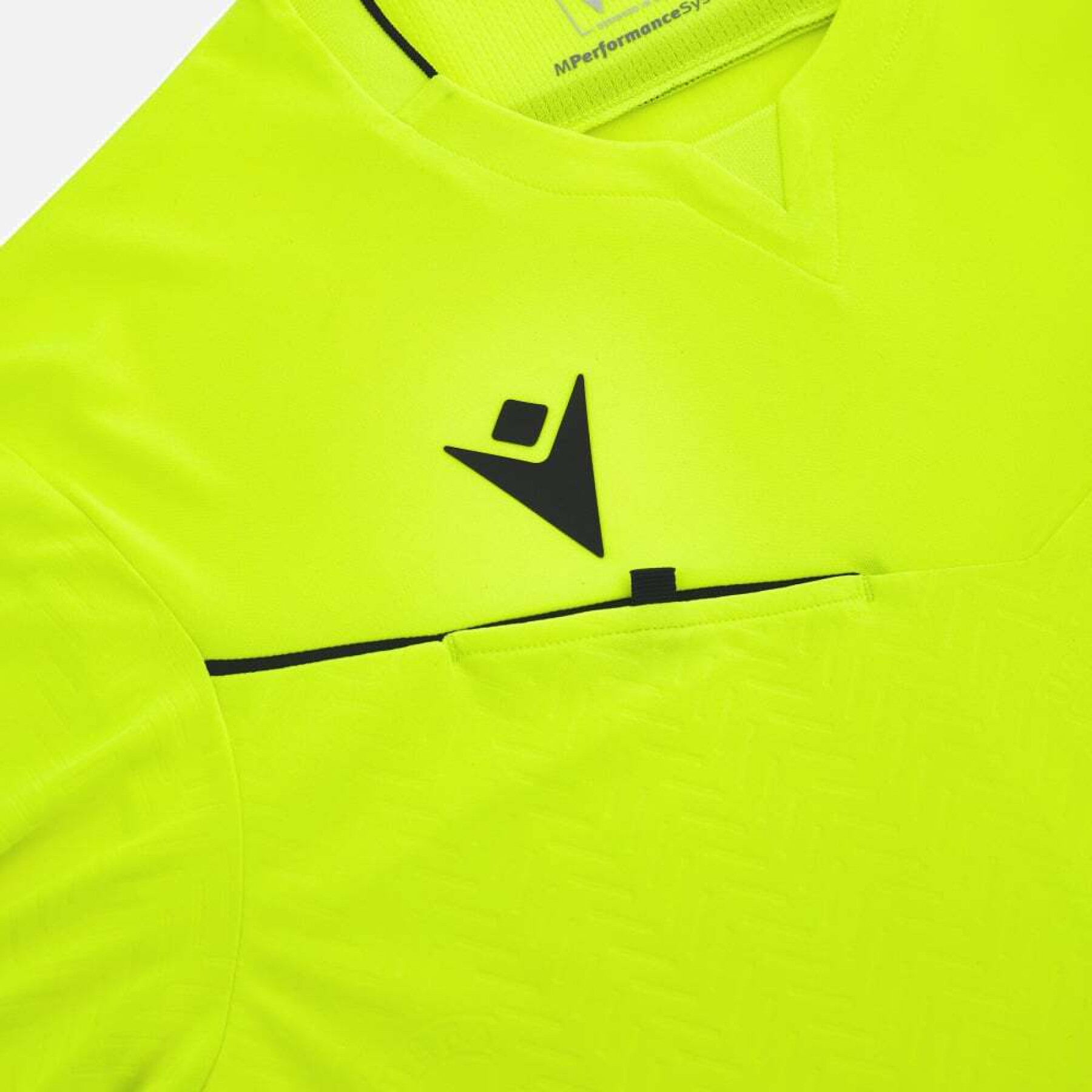Camiseta de árbitro de manga larga para niña Macron UEFA 2023/25