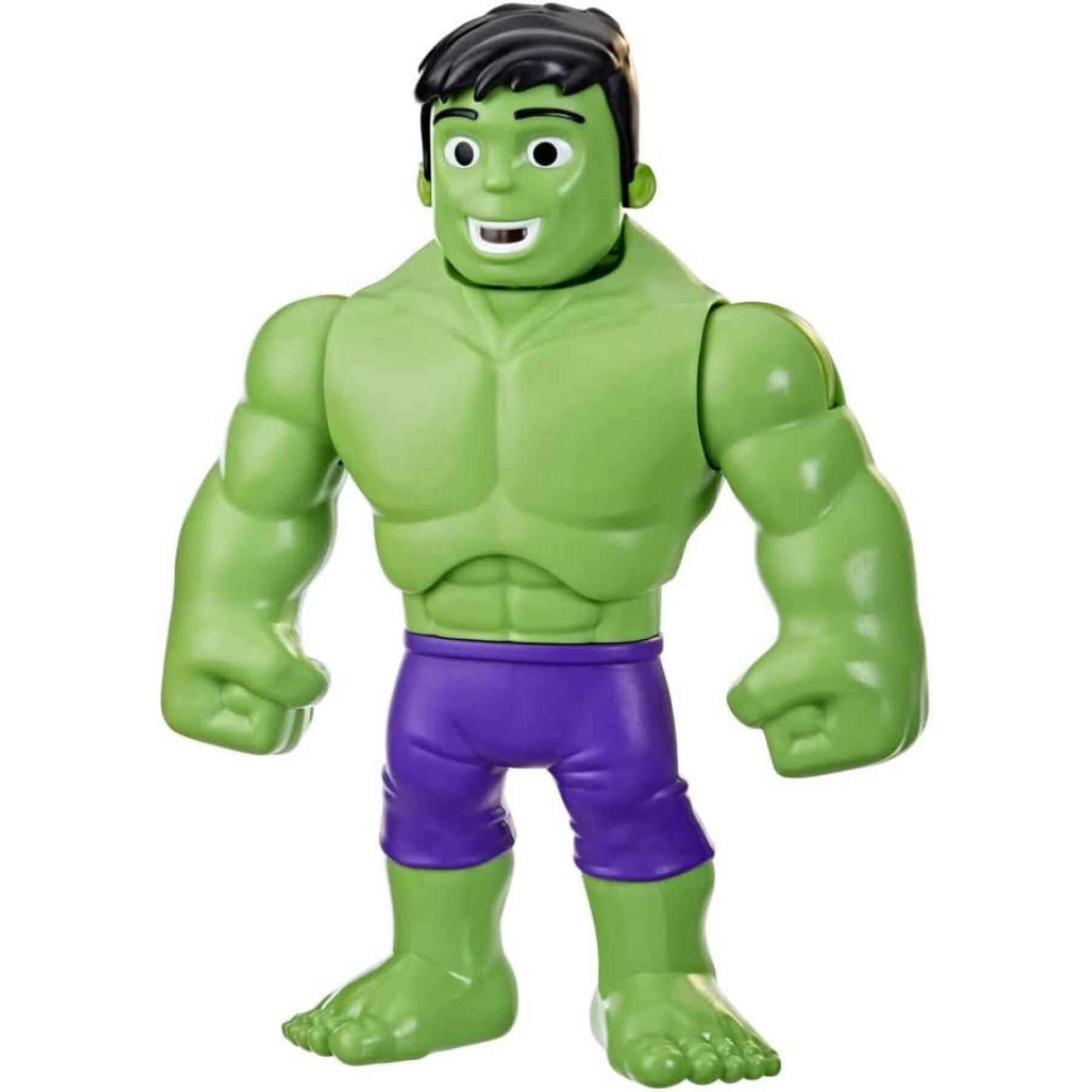 Figurita Marvel Spidey Mega Mighty Hulk con Gestos