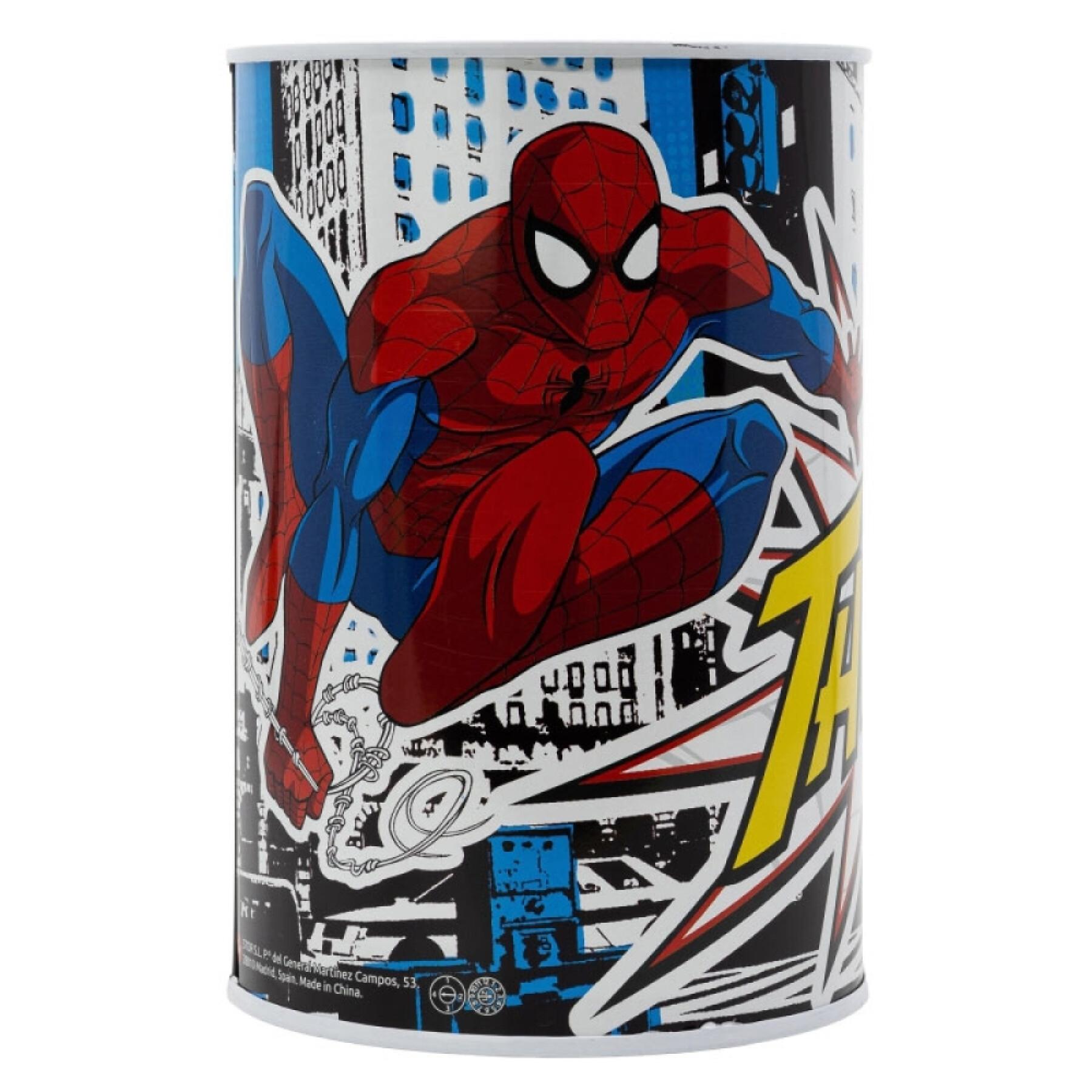 Hucha metálica spiderman Marvel