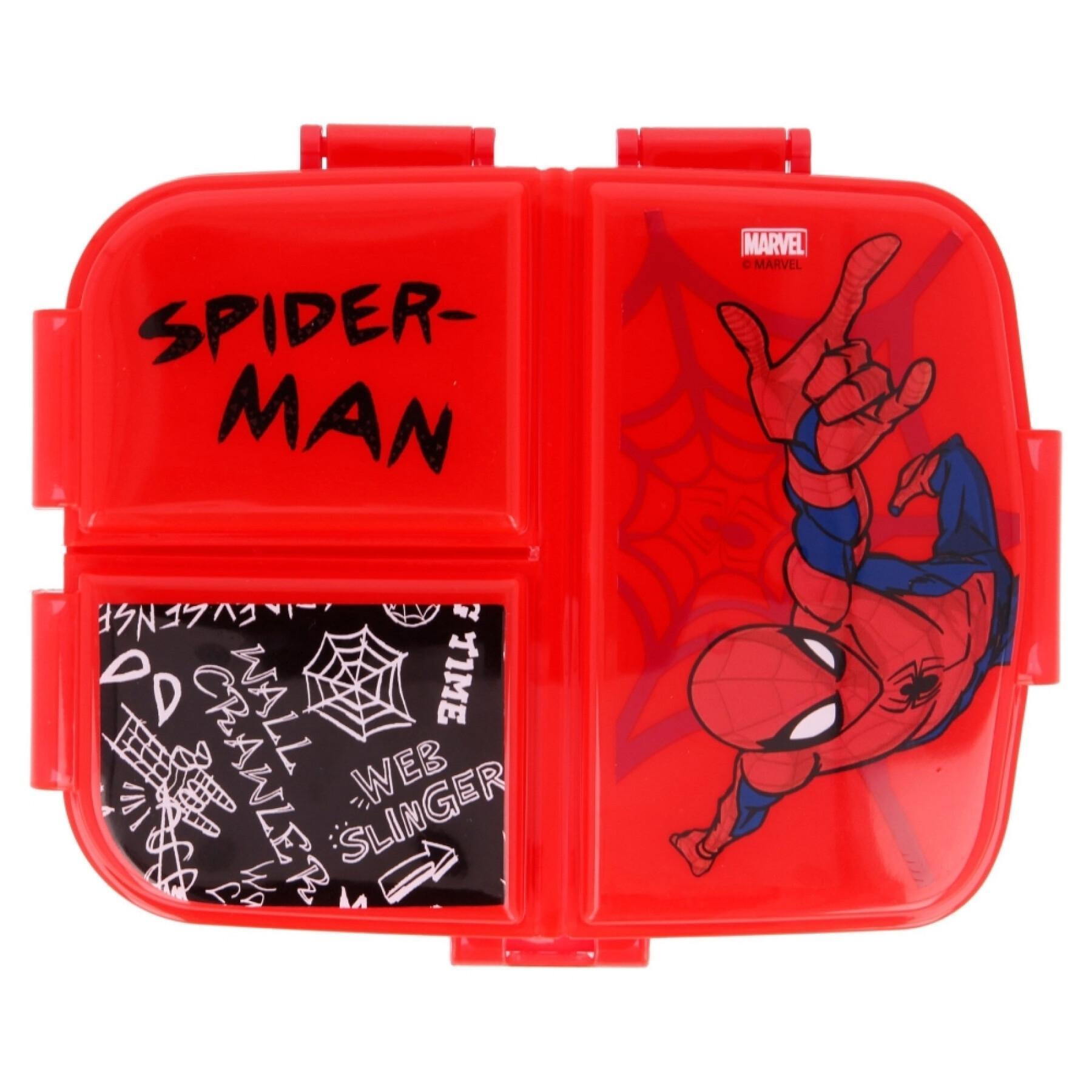 Caja sandwich múltiple xl spiderman Marvel