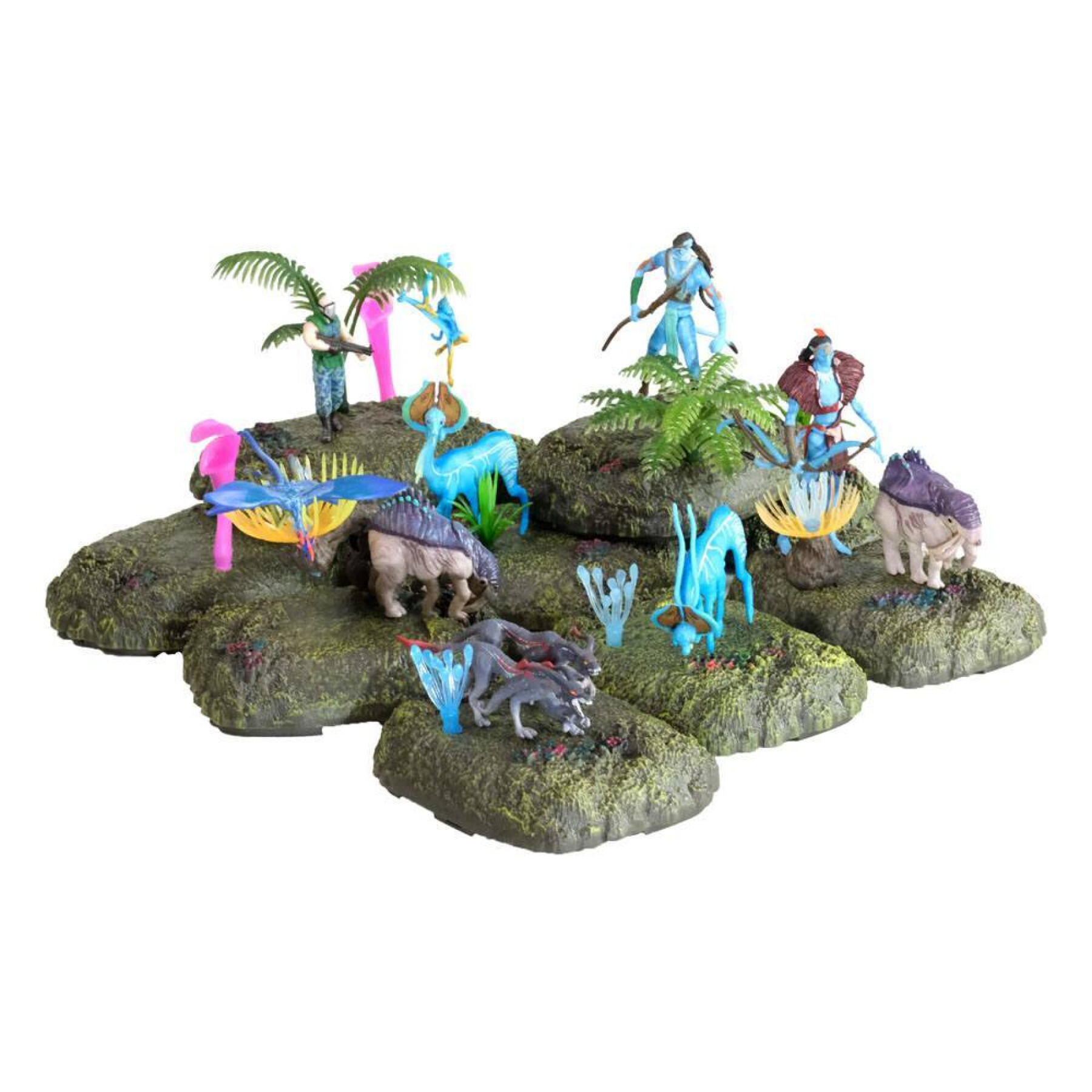 Paquete de 24 figuras de construcción de luz negra McFarlane Toys Avatar Blind Box