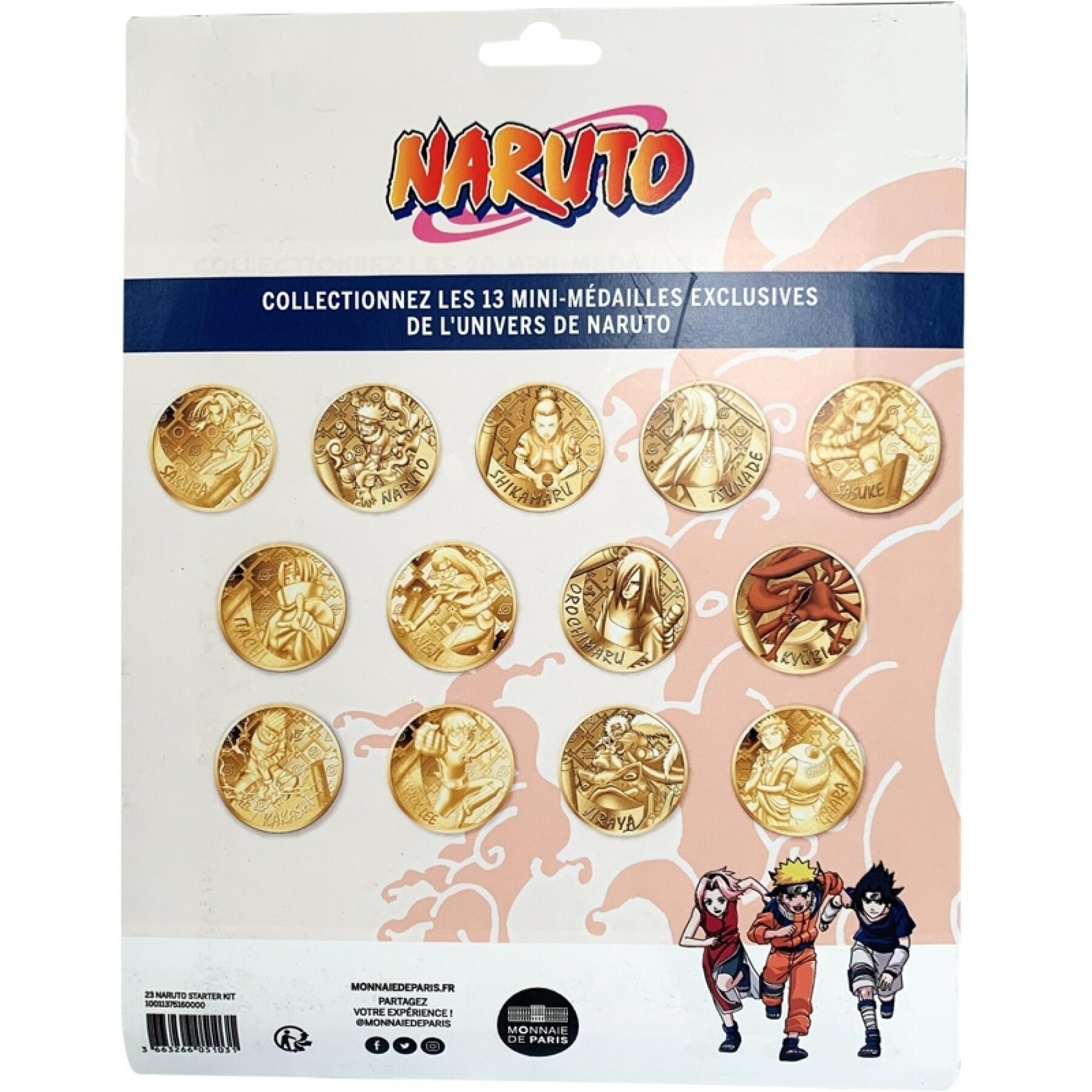 Naruto medail kit de descubrimiento Monnaie De Paris