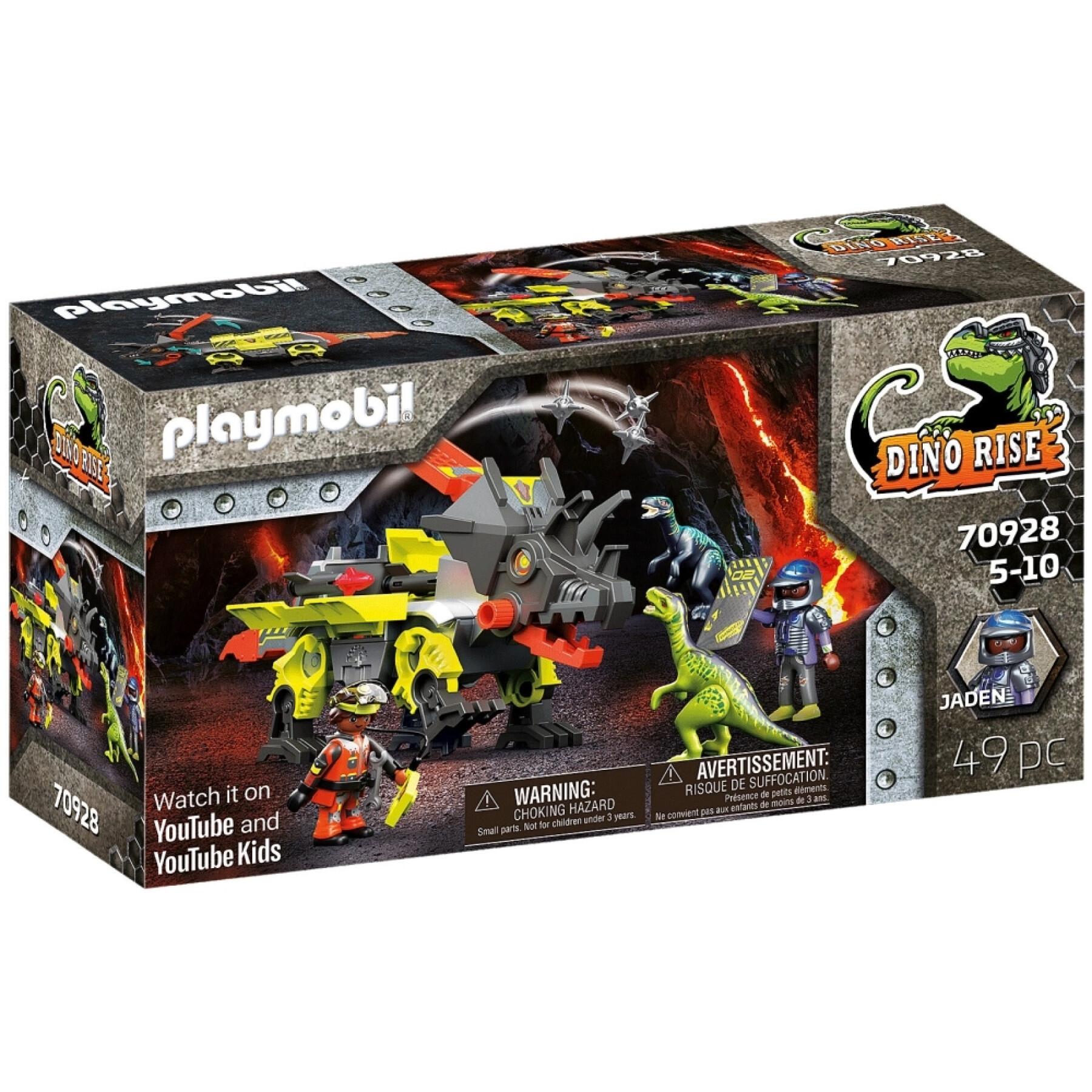 Máquina de combate Playmobil Dino
