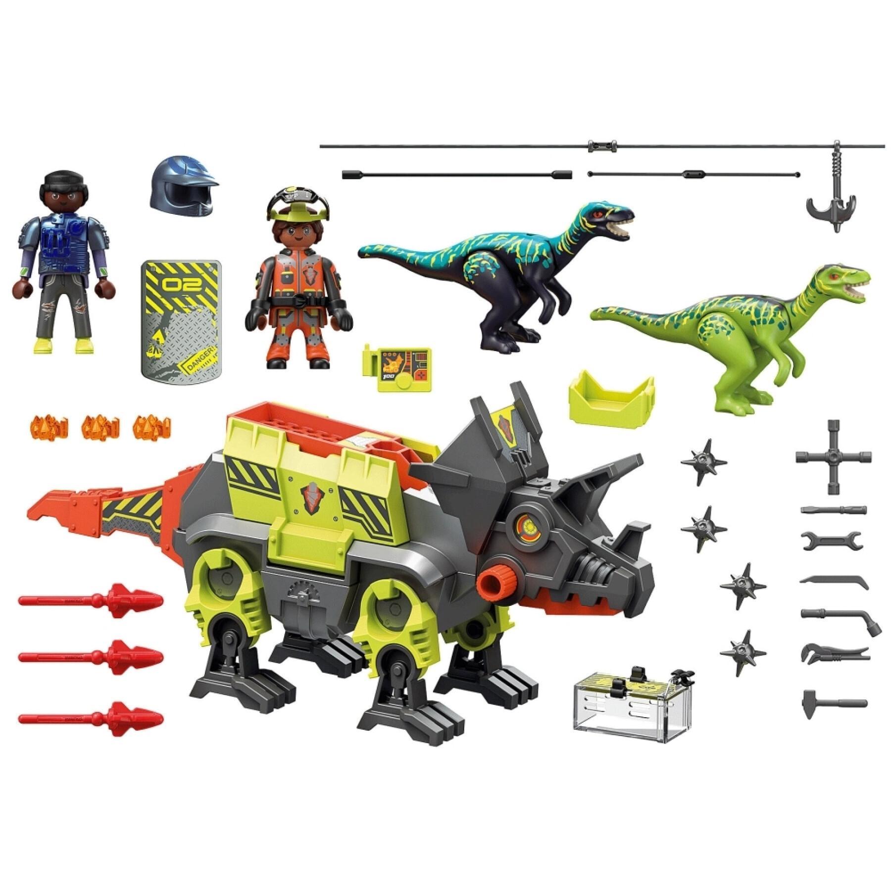 Máquina de combate Playmobil Dino