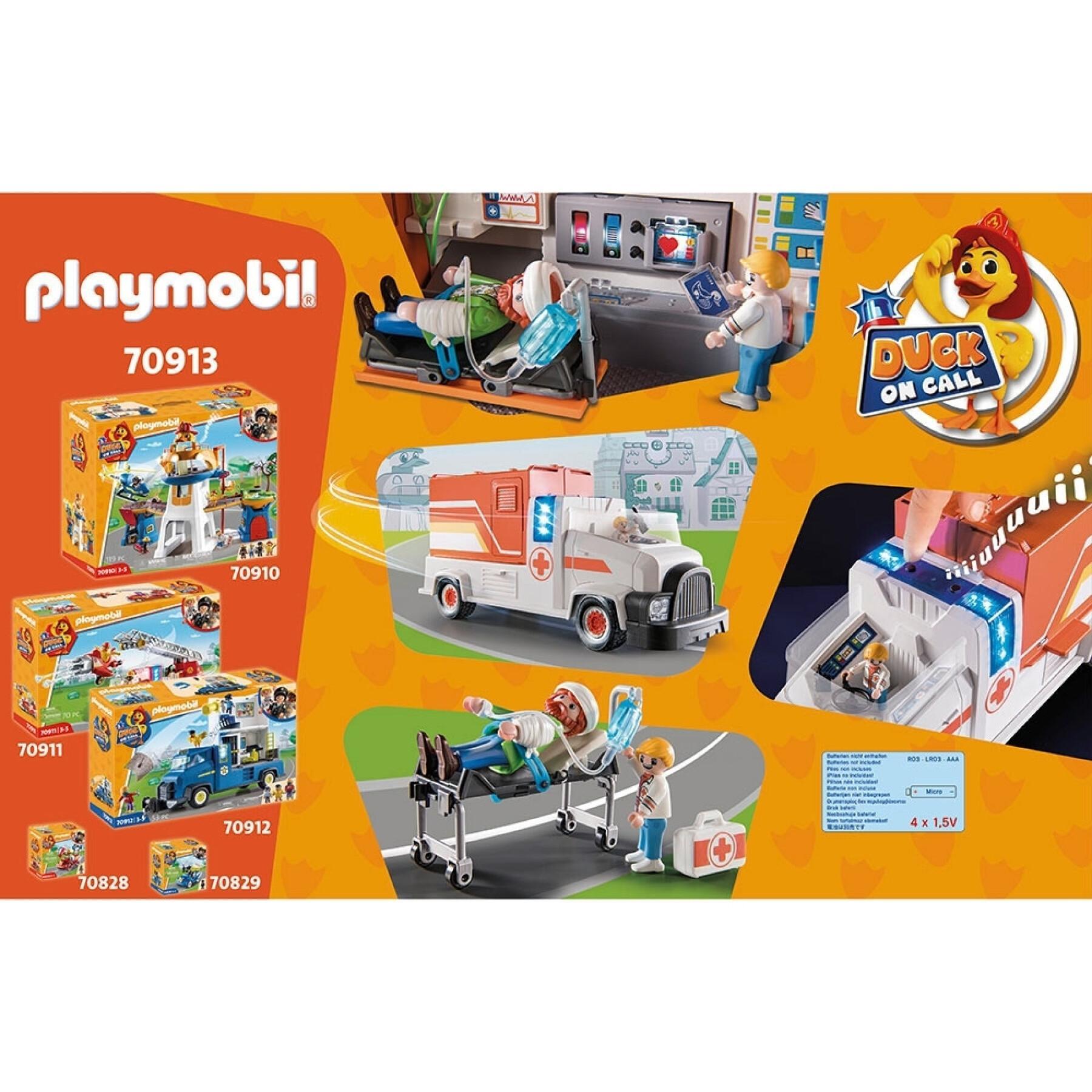 Pato camión ambulancia Playmobil Playmobil