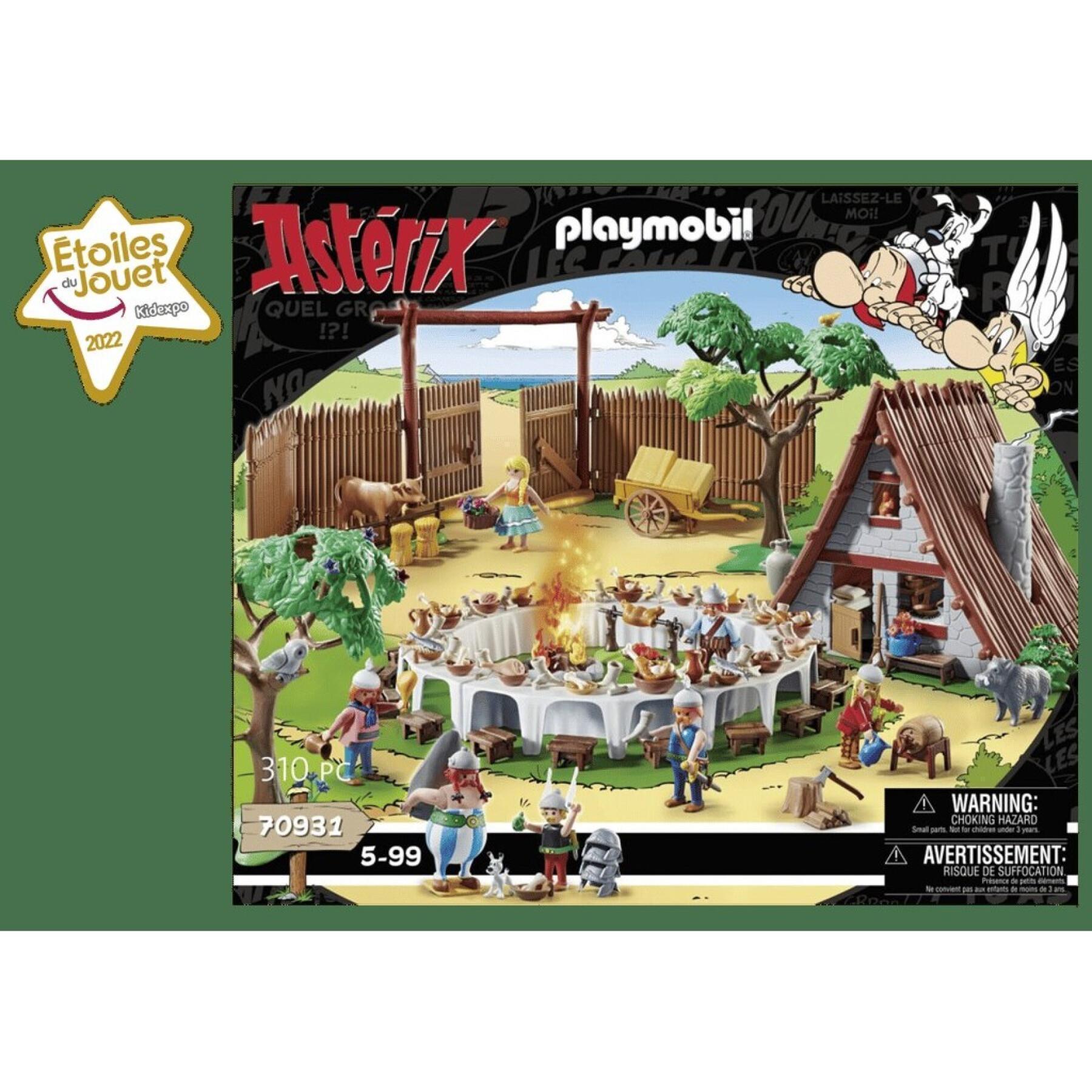Banquete en la aldea de Astérix Playmobil