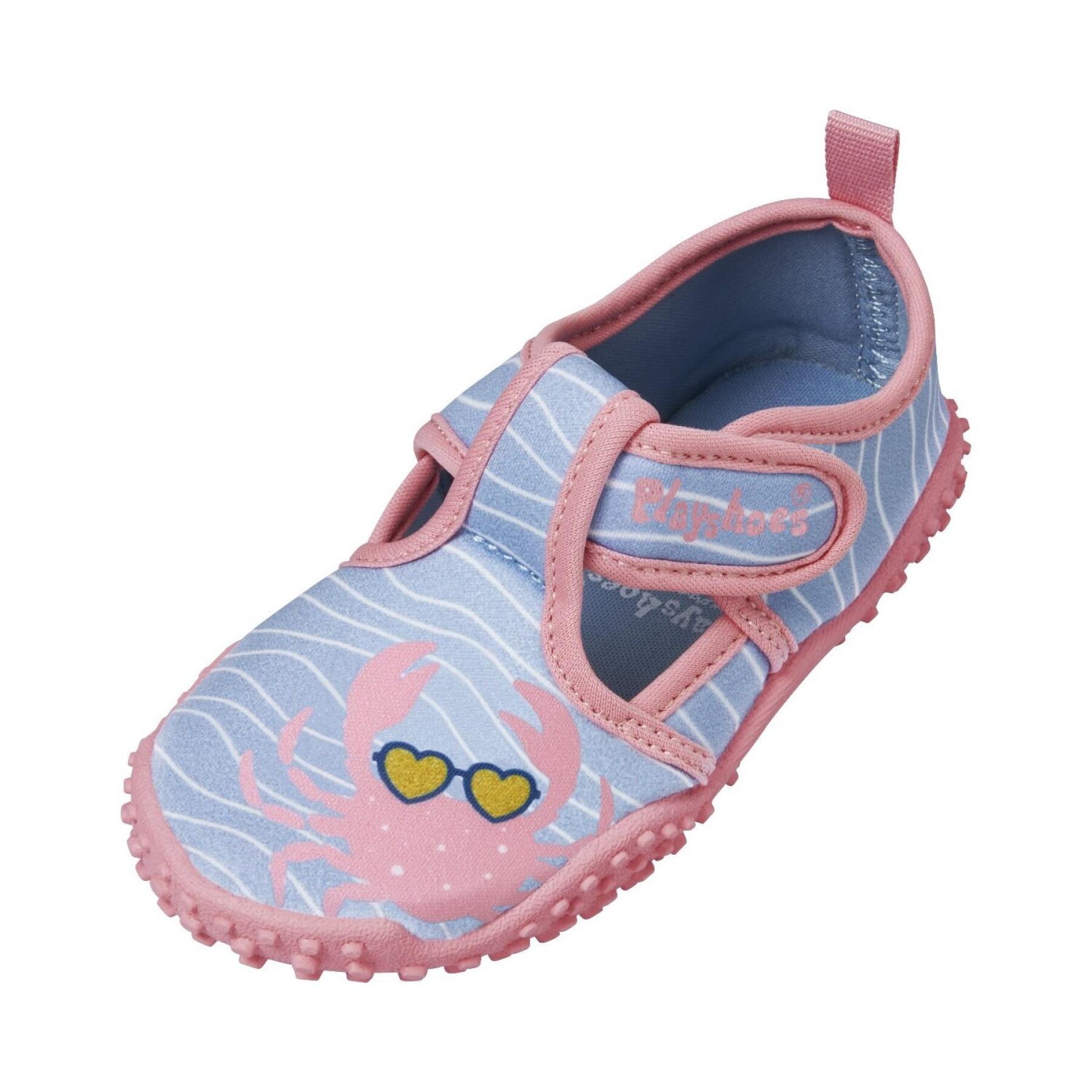 Zapatos de agua para bebés Playshoes Crab