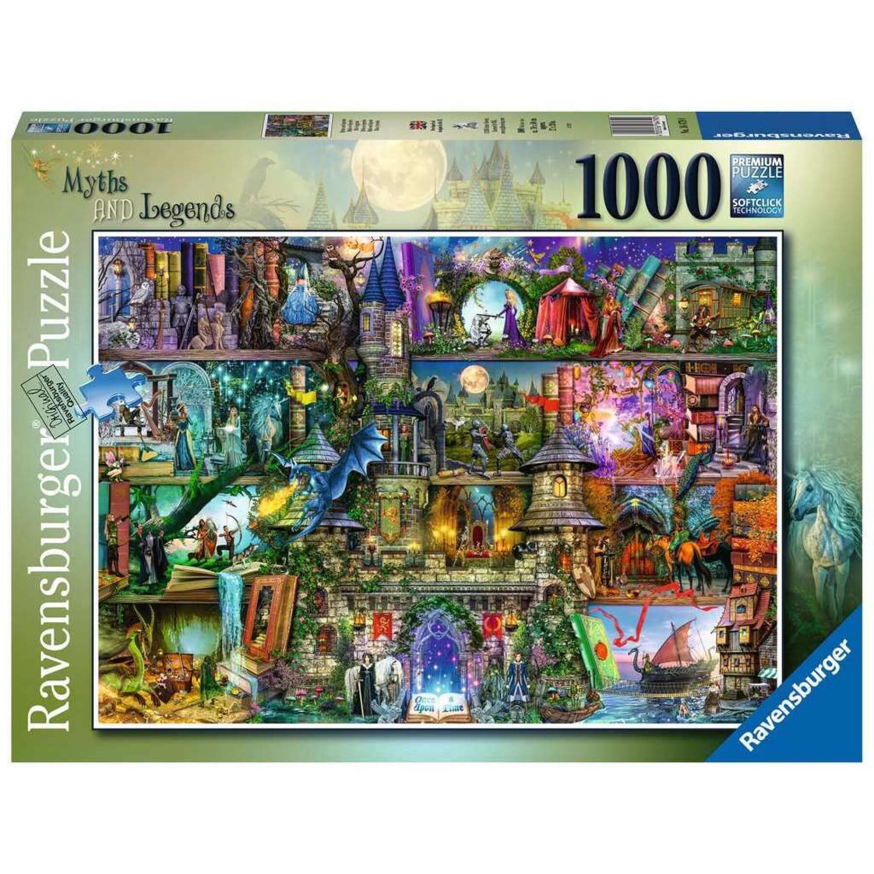 Puzzle de 1000 piezas mitos y leyendas Ravensburger