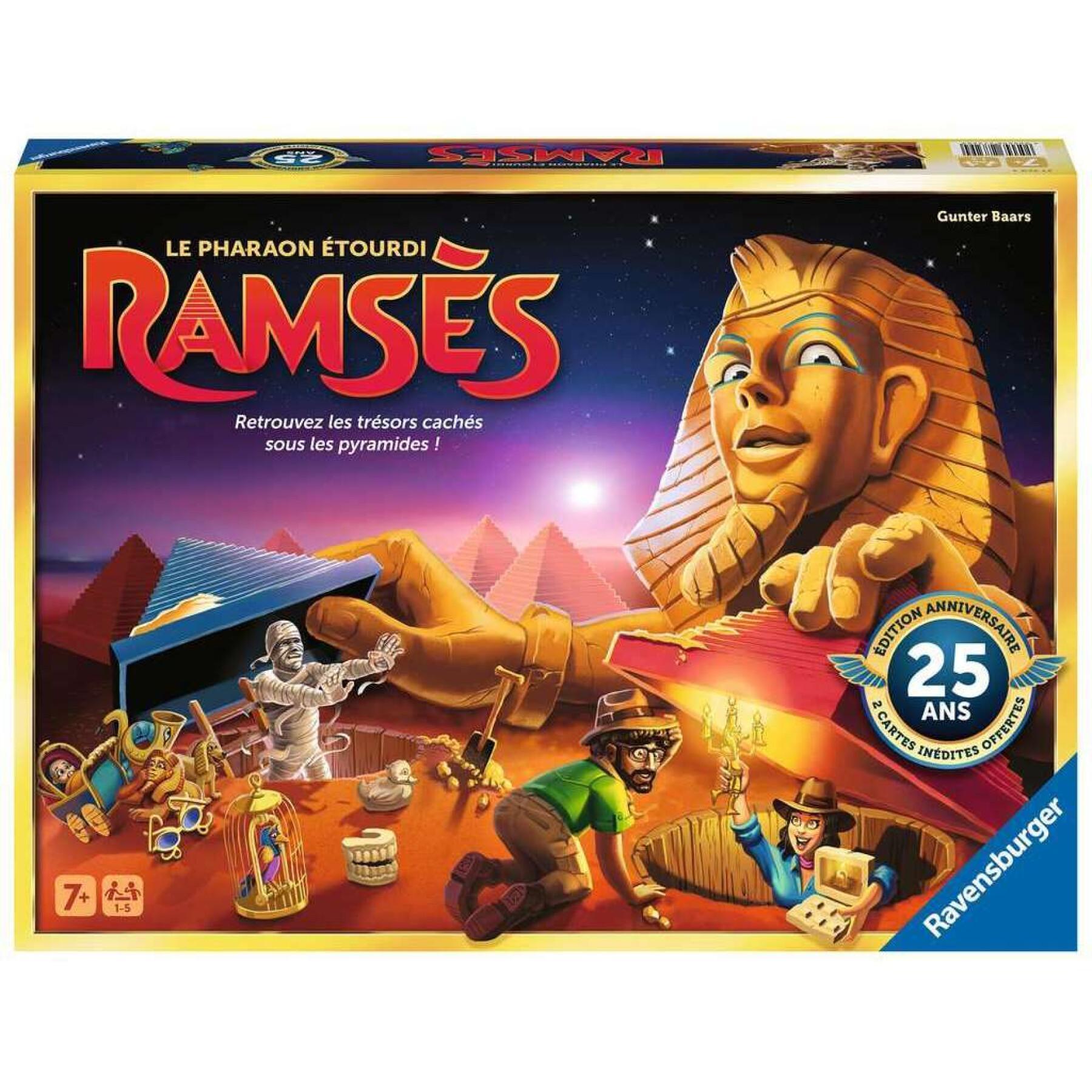 El faraón aturdido, el 25 aniversario de Ramsés Ravensburger