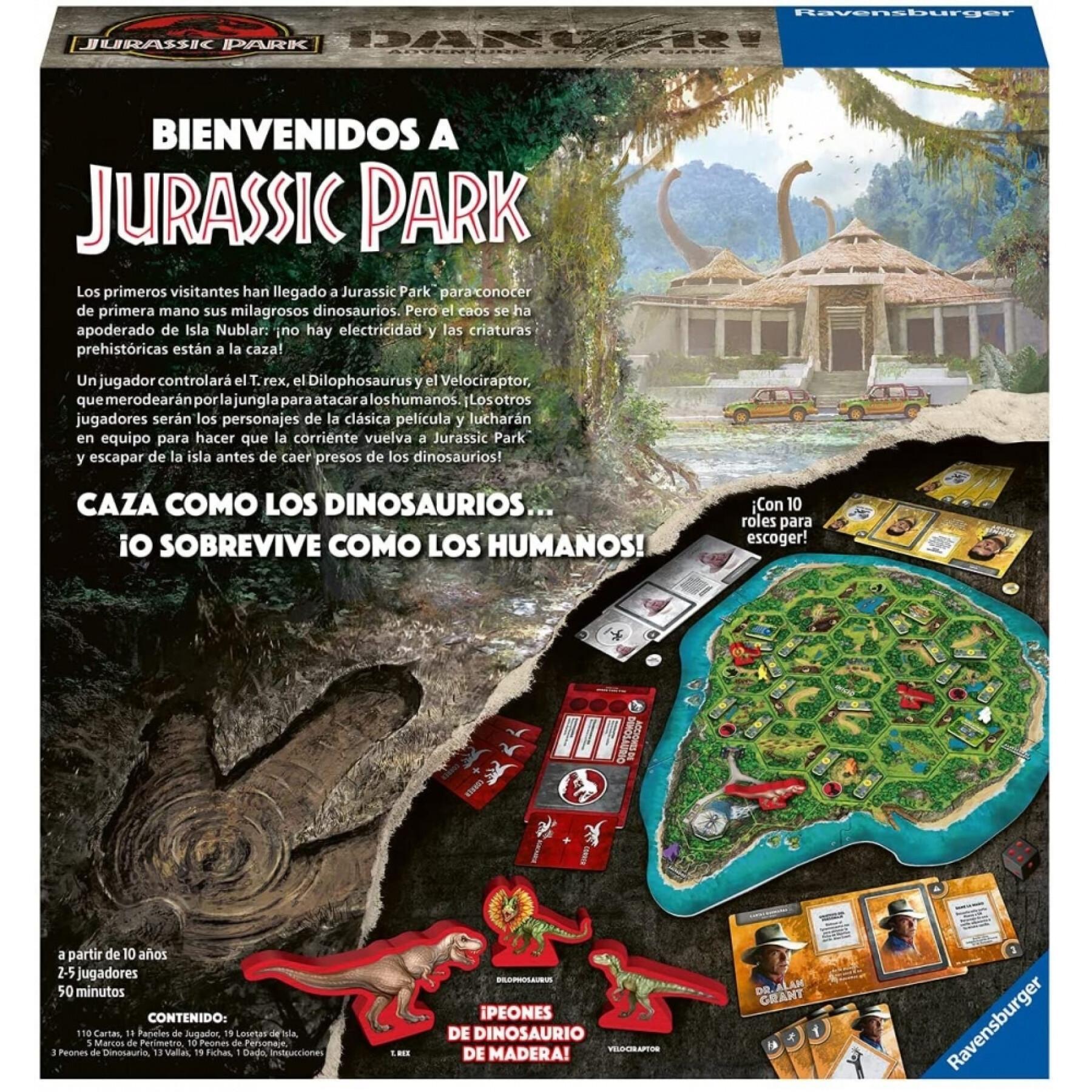 Juegos de mesa Ravensburger Jurassic Park Danger