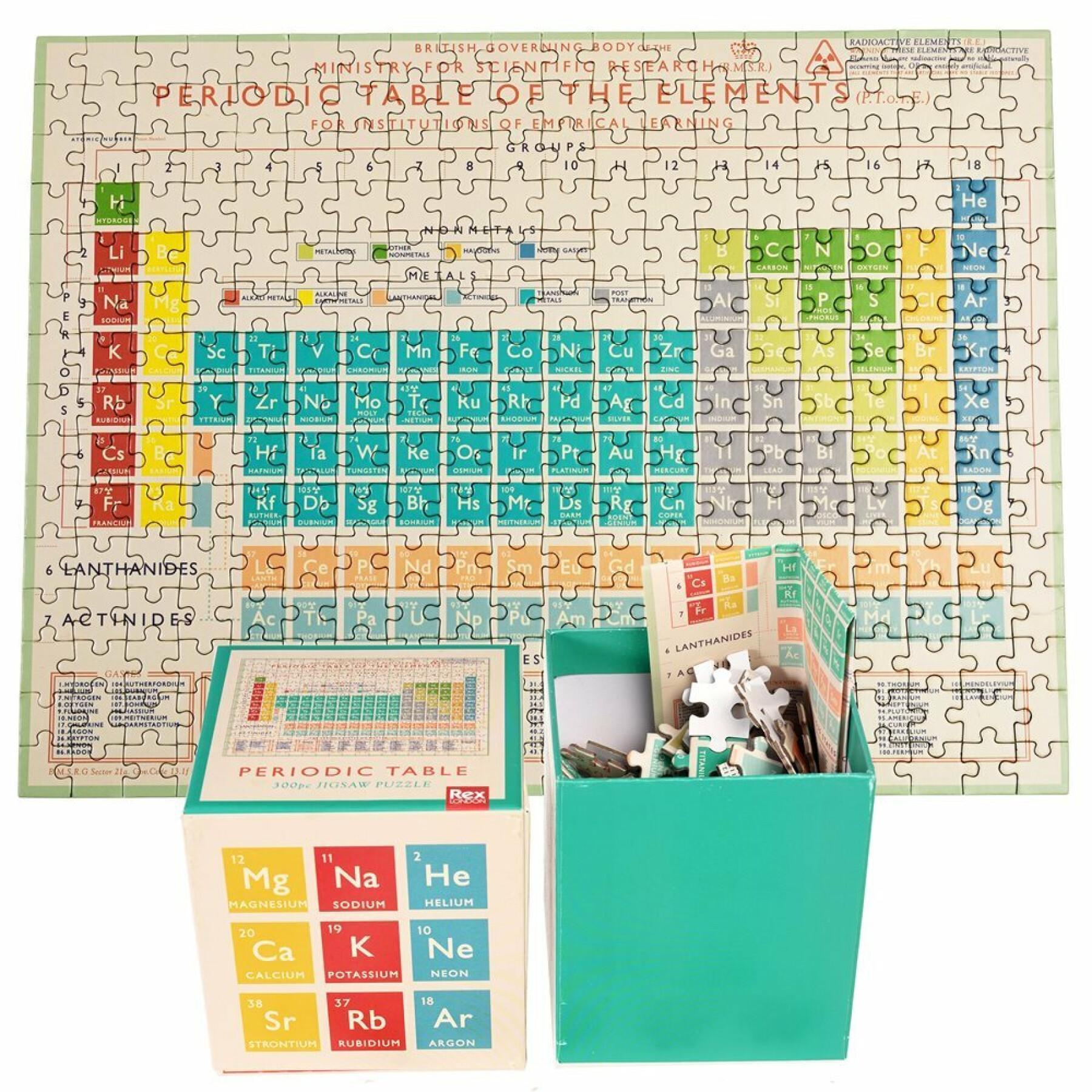 Puzzle de 300 piezas Rex London Periodic Table