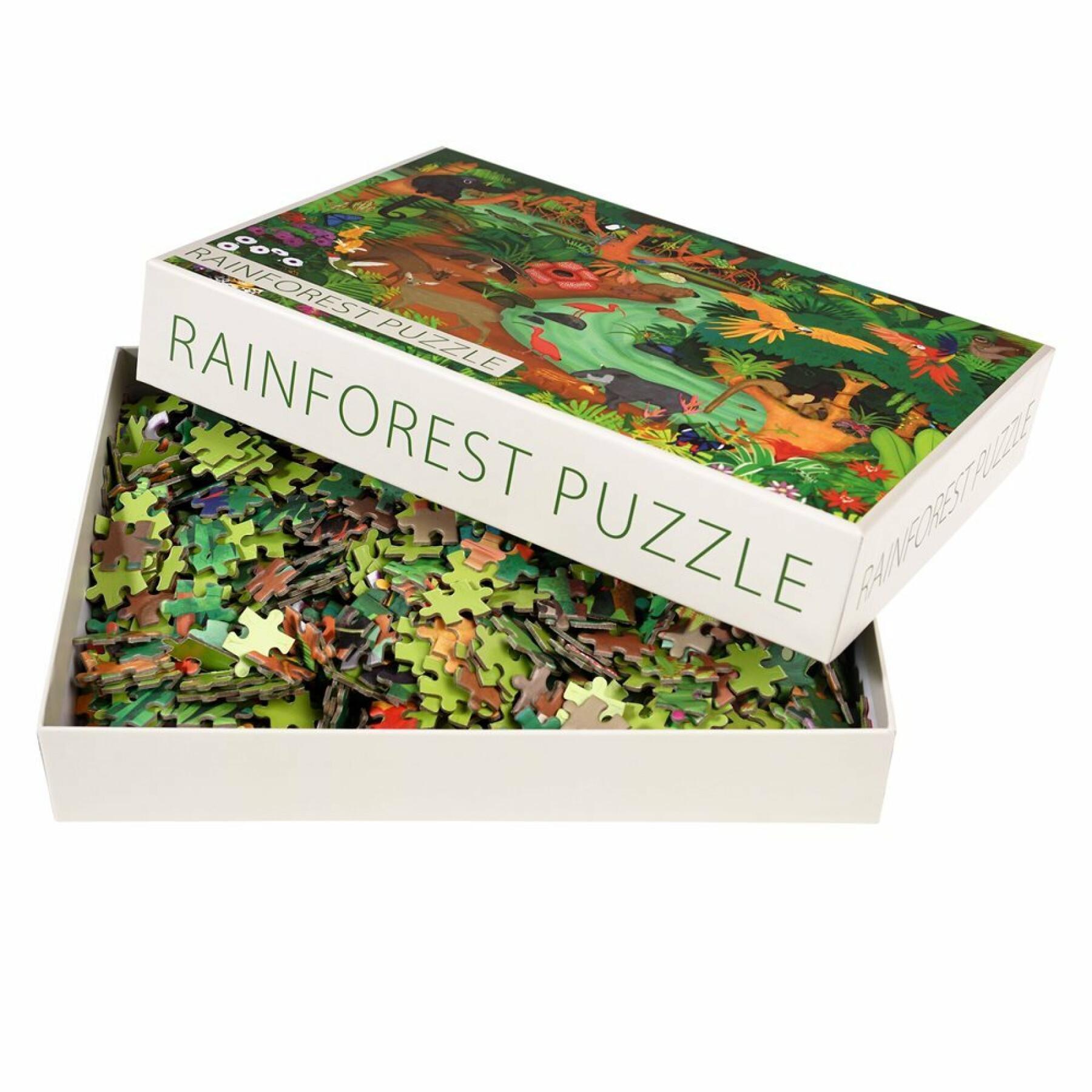 Puzzle de 1000 piezas de la selva tropical Rex London
