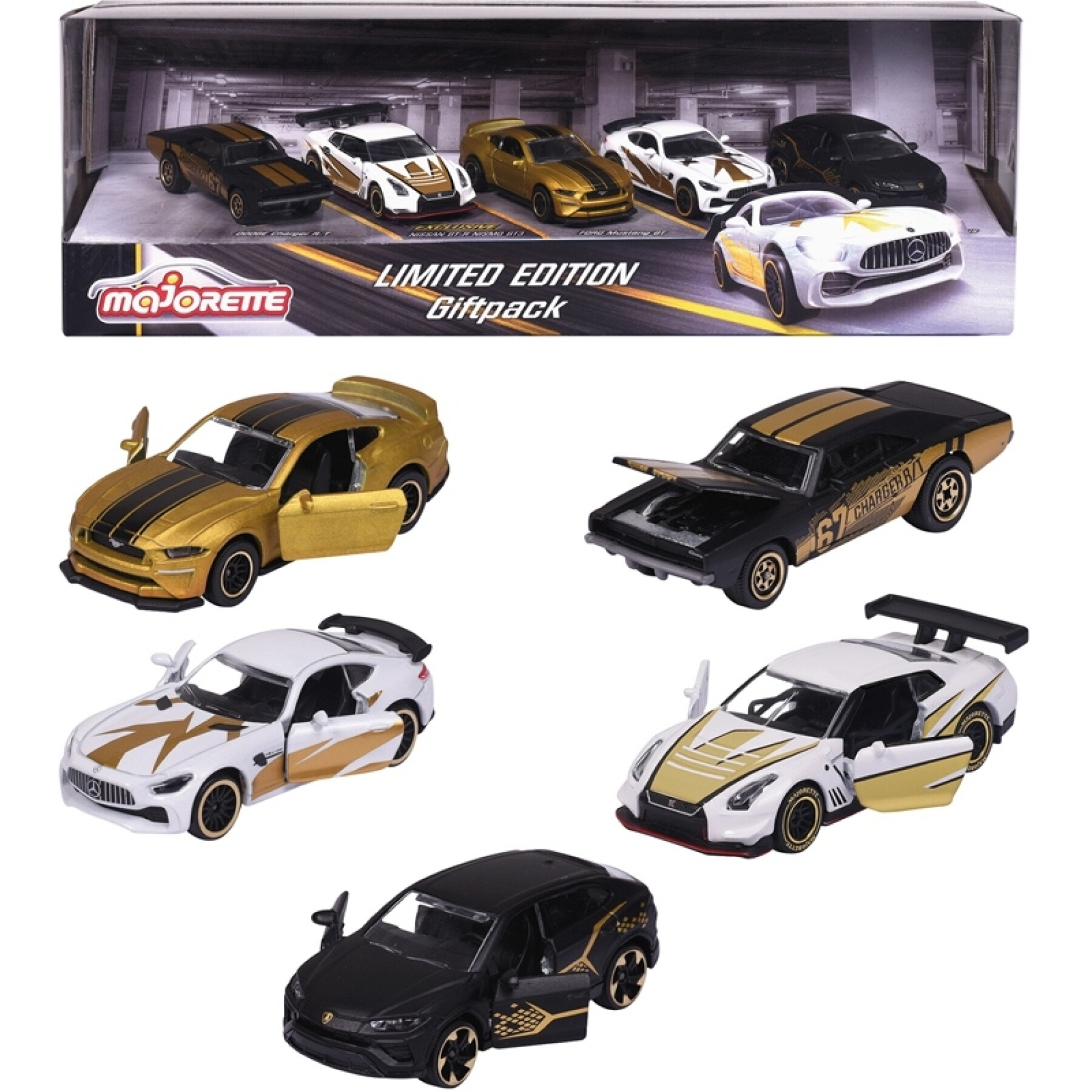 Juegos de 5 coches Smoby Gold Vein Giftpack